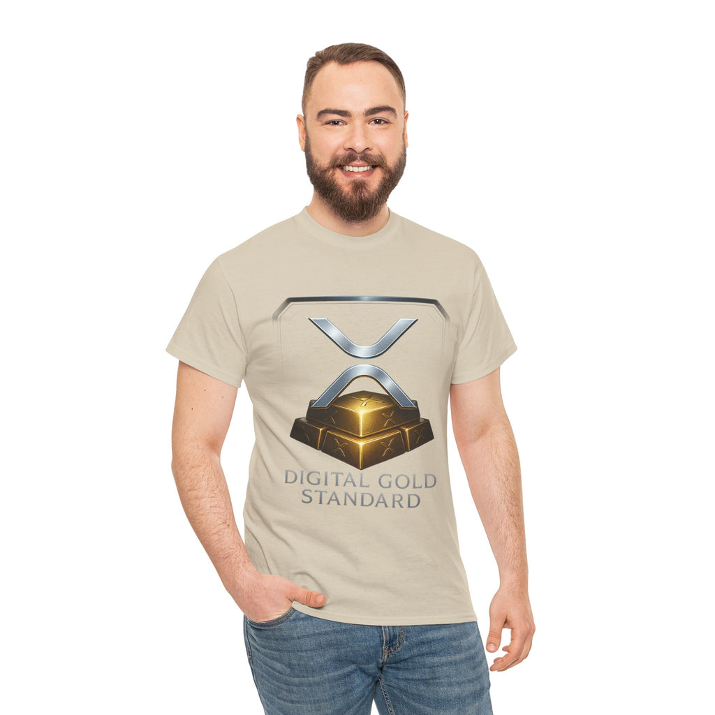 XRP 'Digital Gold Standard' Tee — Cryptocurrency Logo Shirt