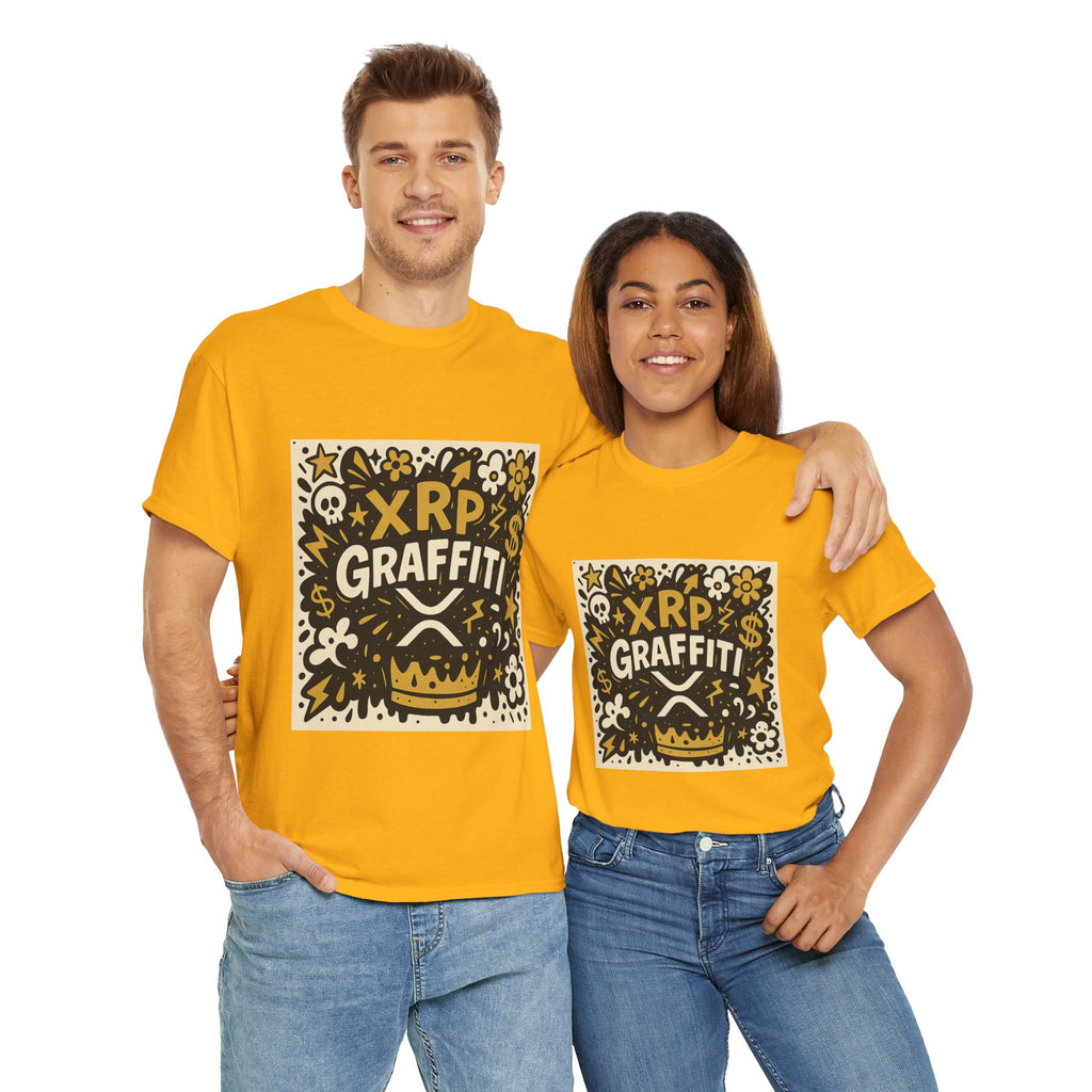 XRP Graffiti Tee — Crypto Street Art T-Shirt