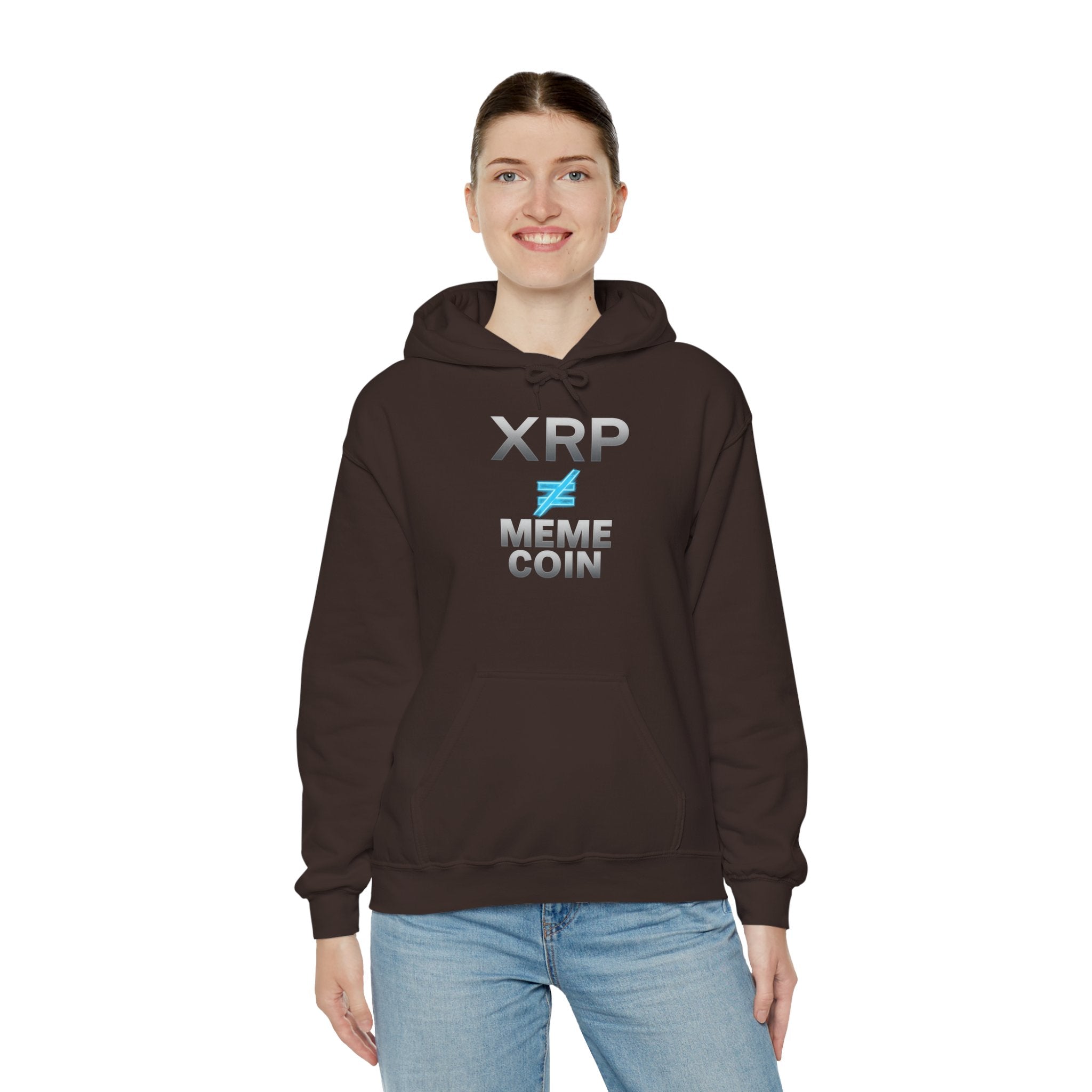 XRP Meme Coin Hoodie — Crypto Logo Pullover for Traders & Enthusiasts