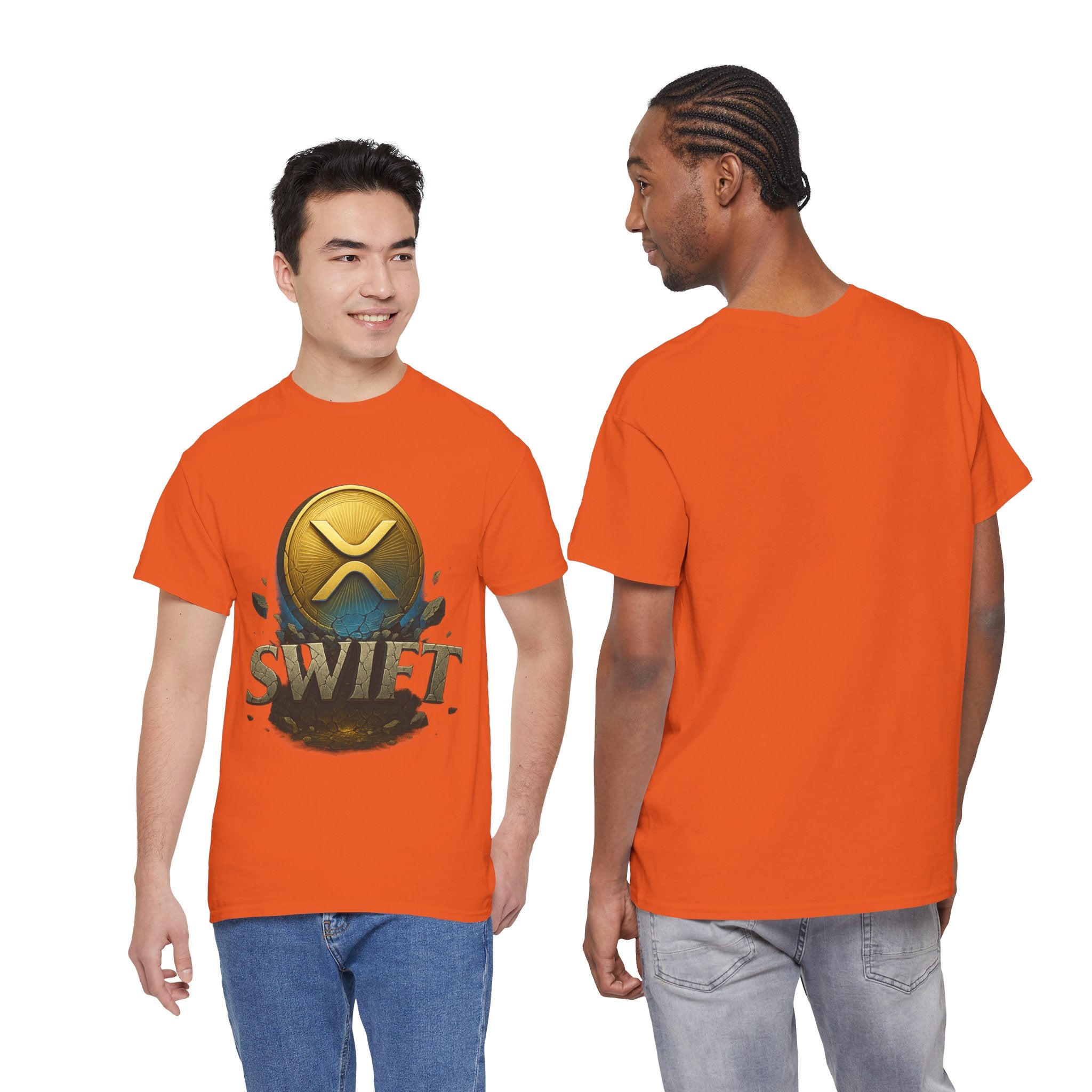 XRP Swift Cryptocurrency T‑Shirt — Ripple Coin Logo Graphic Tee