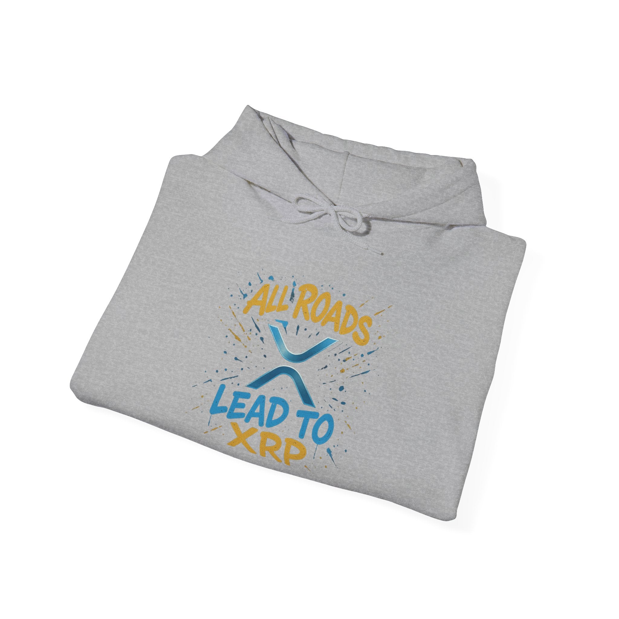 All Roads Lead to XRP Hoodie – Crypto Investor Pullover