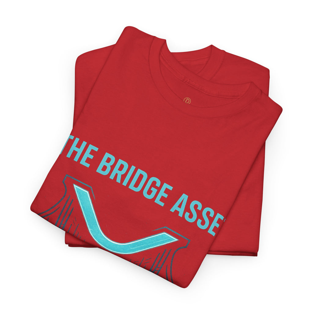 XRP 'The Bridge Asset' Graphic Tee — Crypto Ripple Logo Shirt
