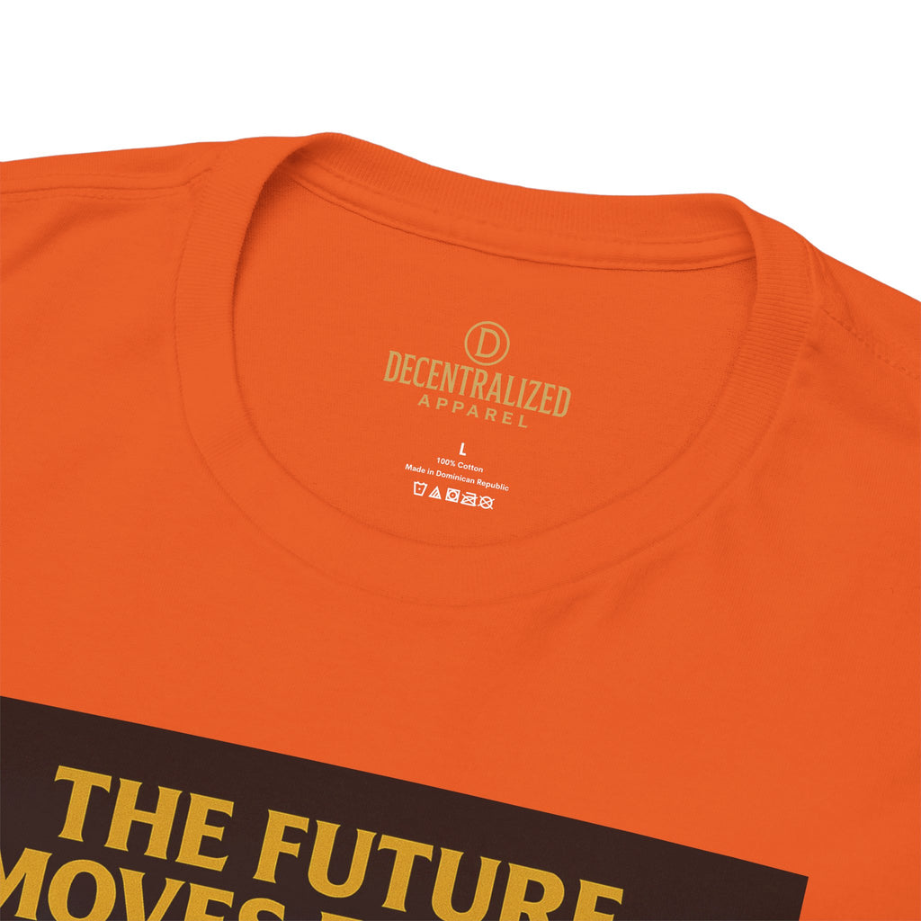 XRP Swift Crypto T-Shirt — “The Future Moves Faster” XRP Over Swift Tee
