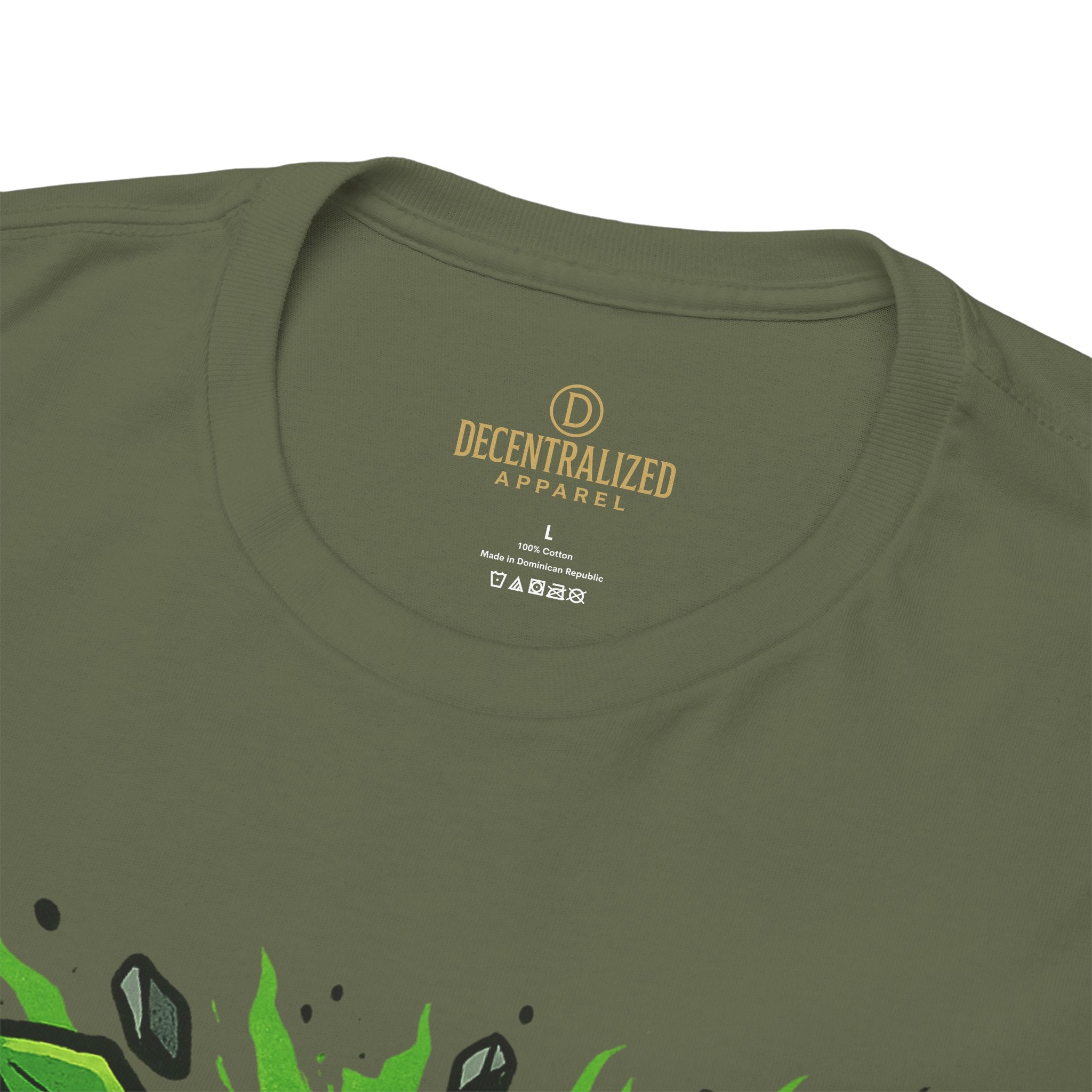 Built Different T-Shirt — Green Gamer Logo Tee