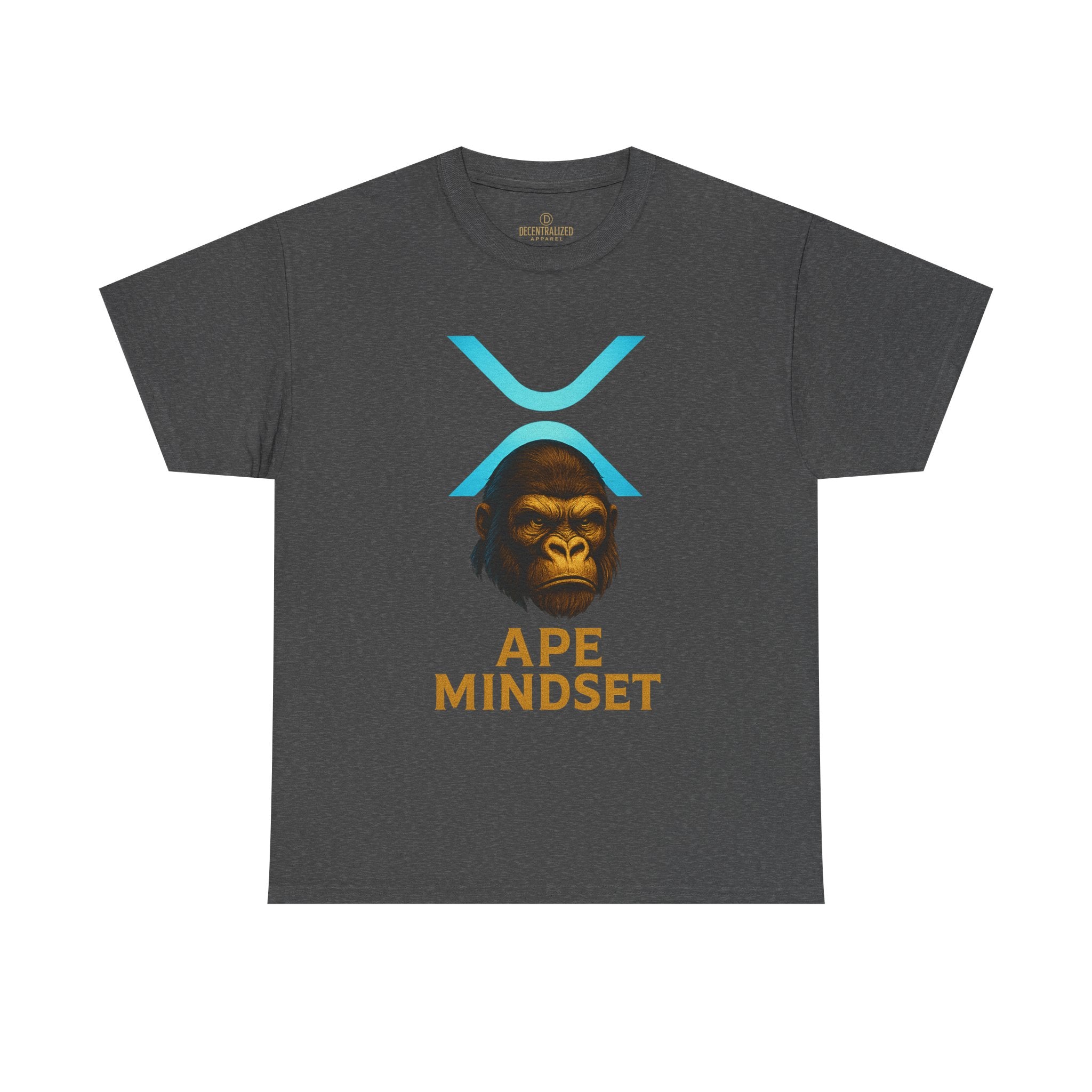 Ape Mindset T-Shirt — Crypto XRP Ape Graphic Tee