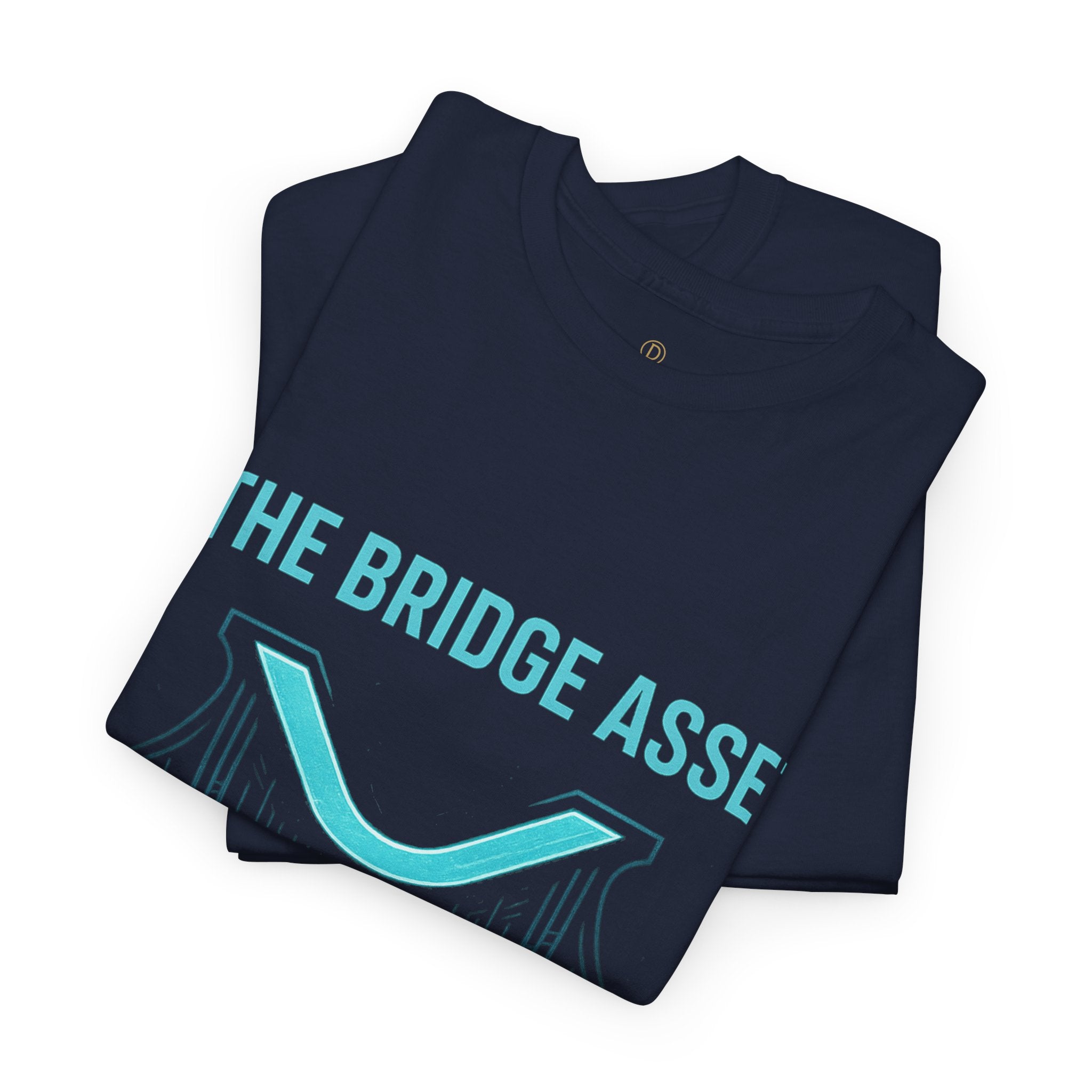 XRP 'The Bridge Asset' Graphic Tee — Crypto Ripple Logo Shirt