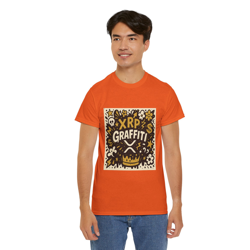 XRP Graffiti Tee — Crypto Street Art T-Shirt