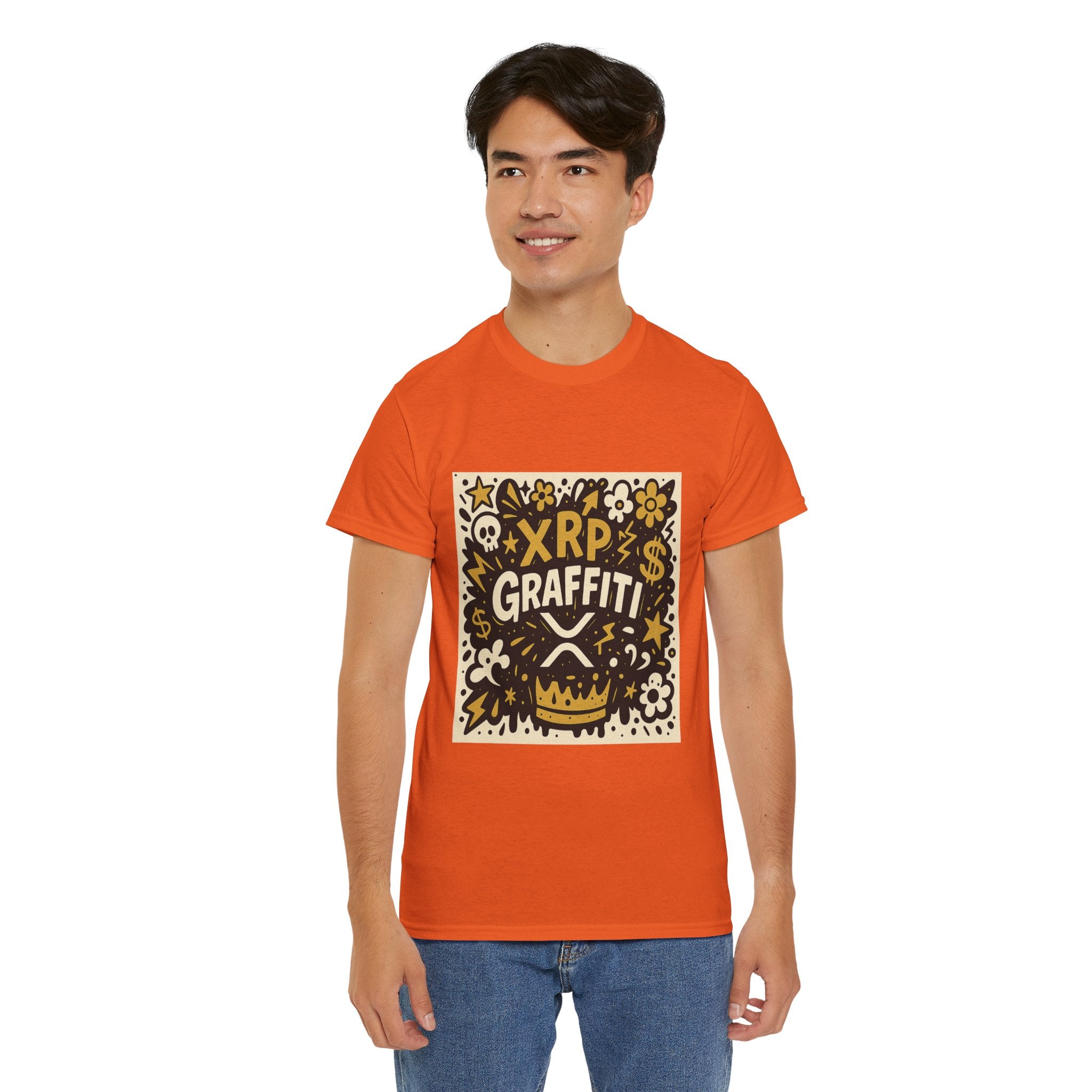 XRP Graffiti Tee — Crypto Street Art T-Shirt