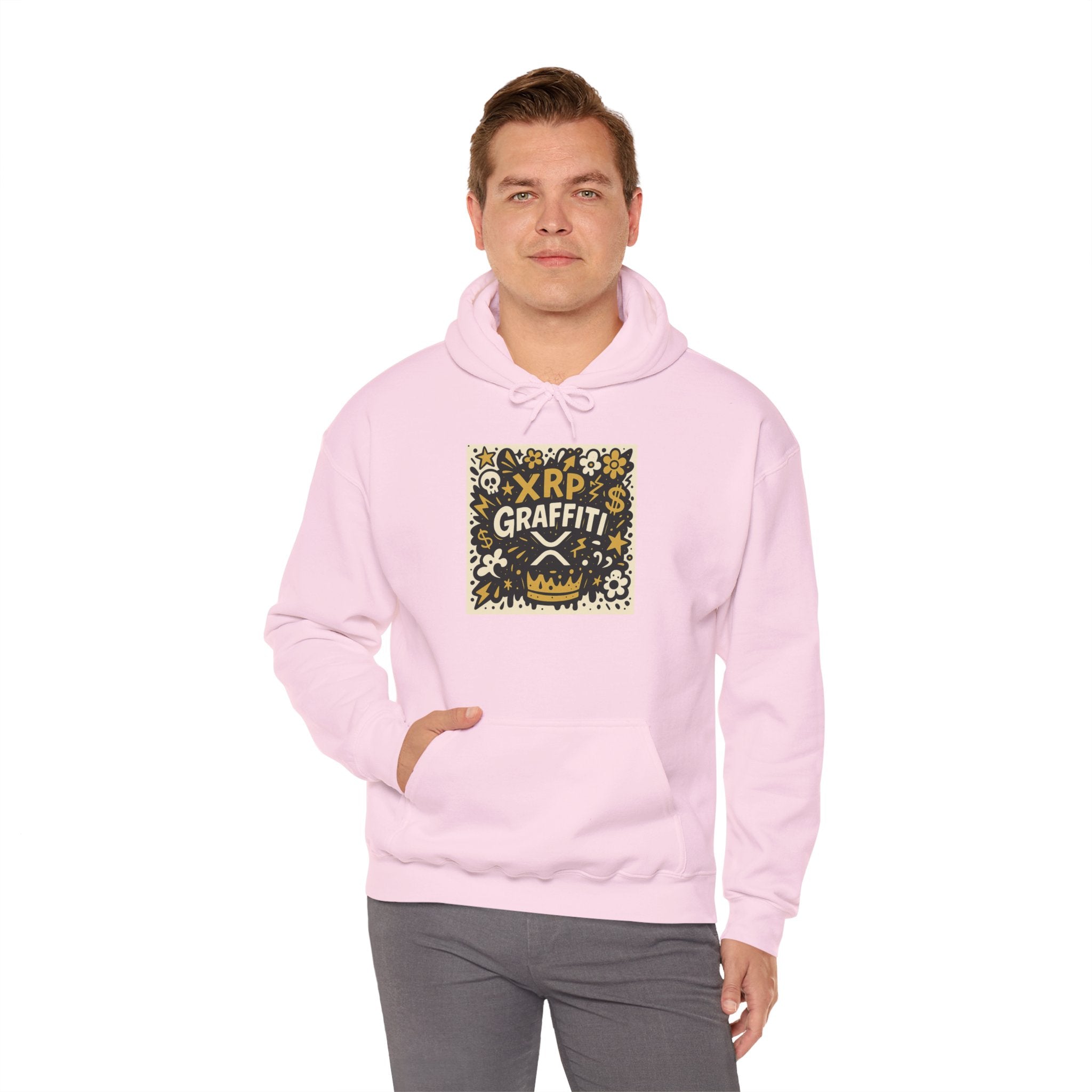 XRP Graffiti Hoodie – Street Art Crypto Sweatshirt