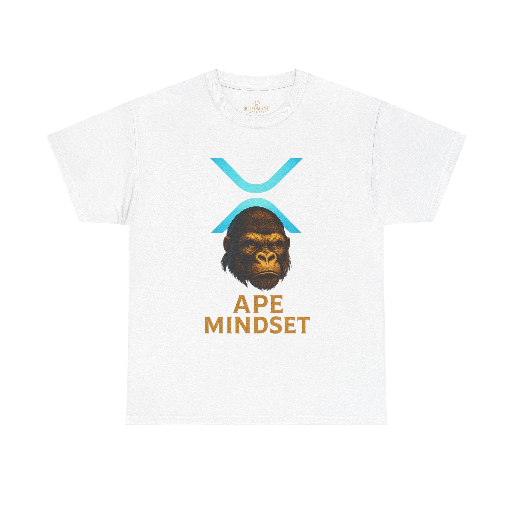 Ape Mindset T-Shirt — Crypto XRP Ape Graphic Tee