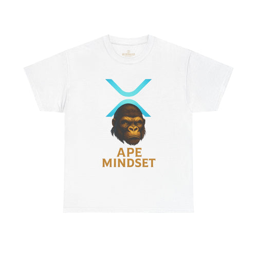 Ape Mindset T-Shirt — Crypto XRP Ape Graphic Tee