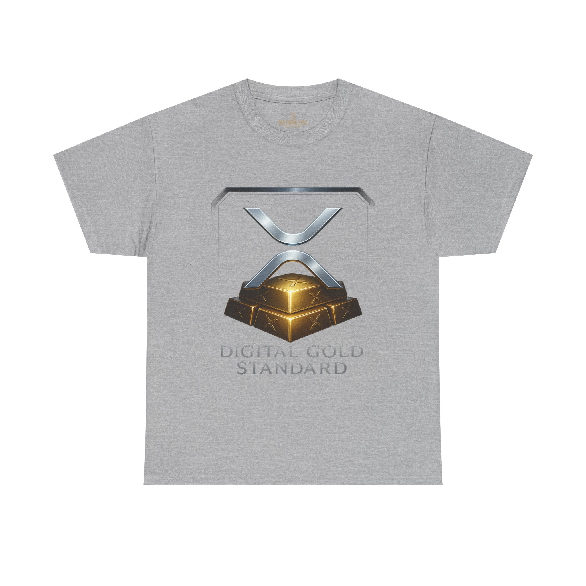 XRP 'Digital Gold Standard' Tee — Cryptocurrency Logo Shirt