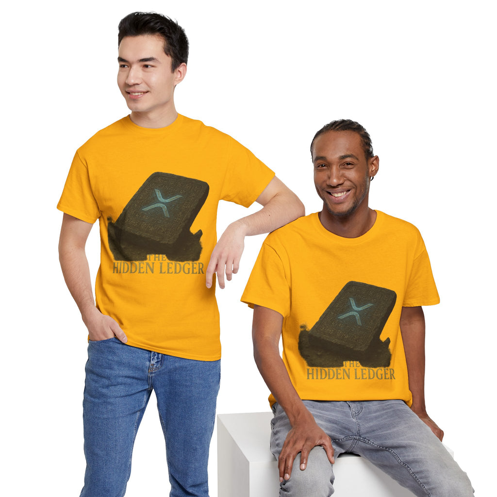 T-Shirt — "The Hidden Ledger" Crypto XRP Wallet Graphic Tee