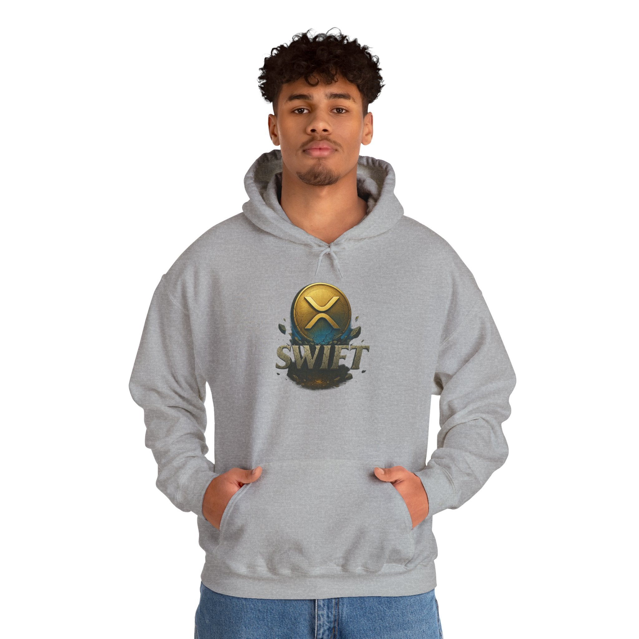 XRP Swell Hoodie — Crypto Ripple Logo Pullover