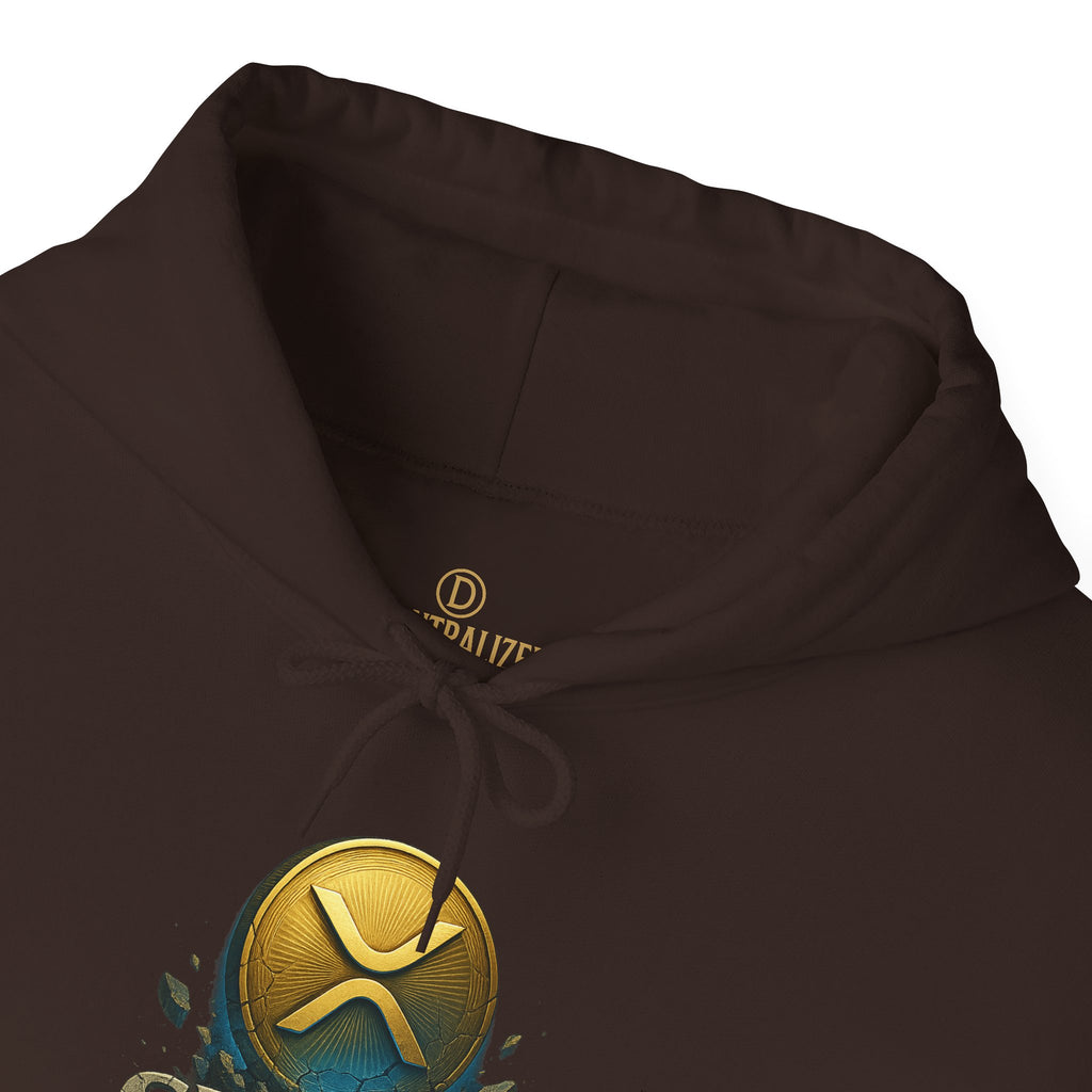XRP Swell Hoodie — Crypto Ripple Logo Pullover