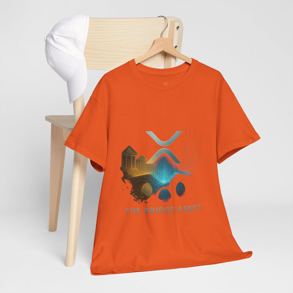 Ripple XRP Crypto Tee — 'The Bridge Asset' Logo T-Shirt