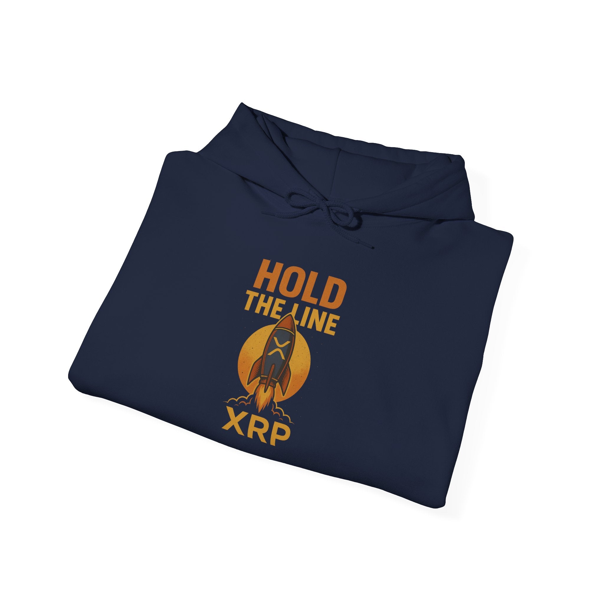 XRP 'Hold the Line' Hoodie — Crypto Supporter Sweatshirt