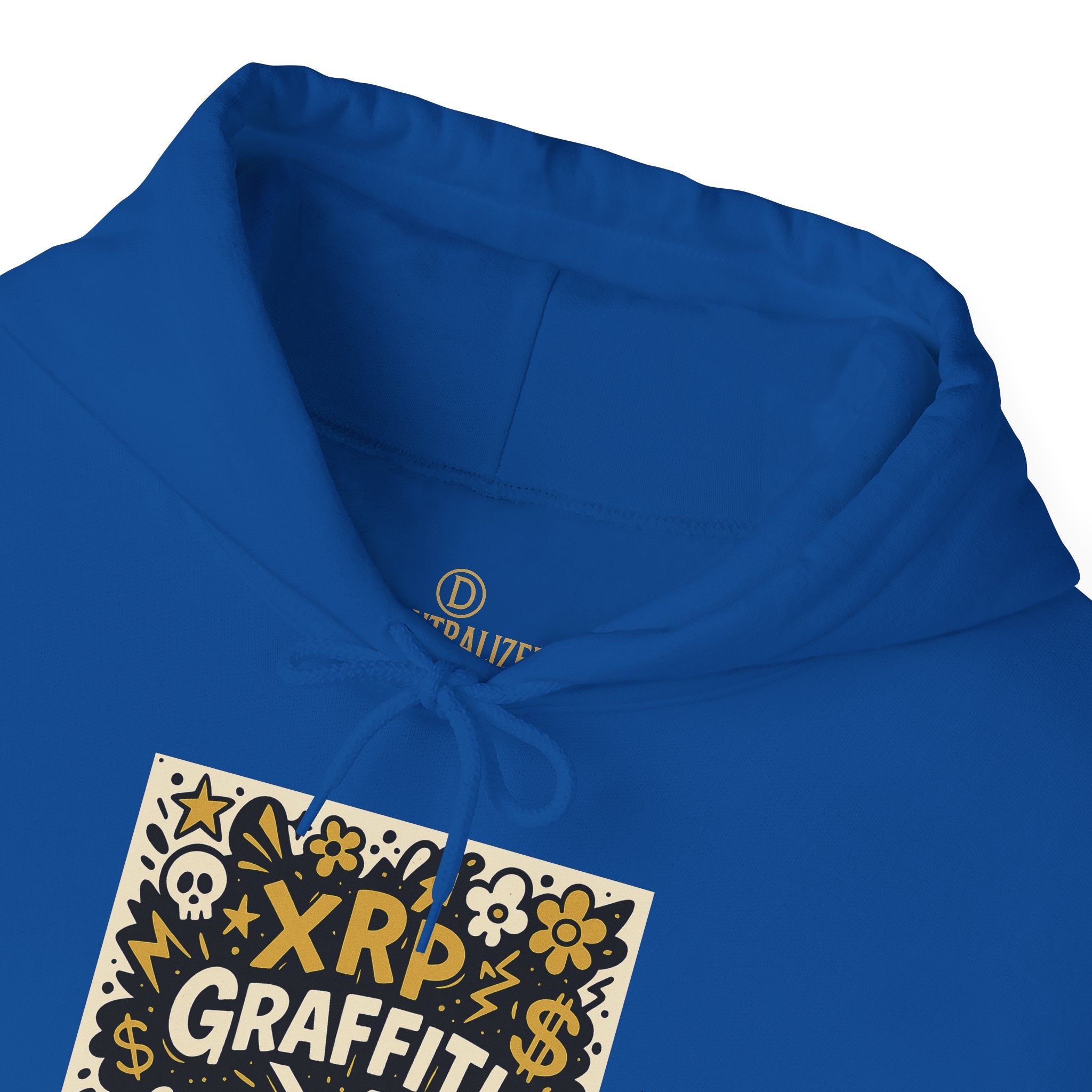 XRP Graffiti Hoodie – Street Art Crypto Sweatshirt