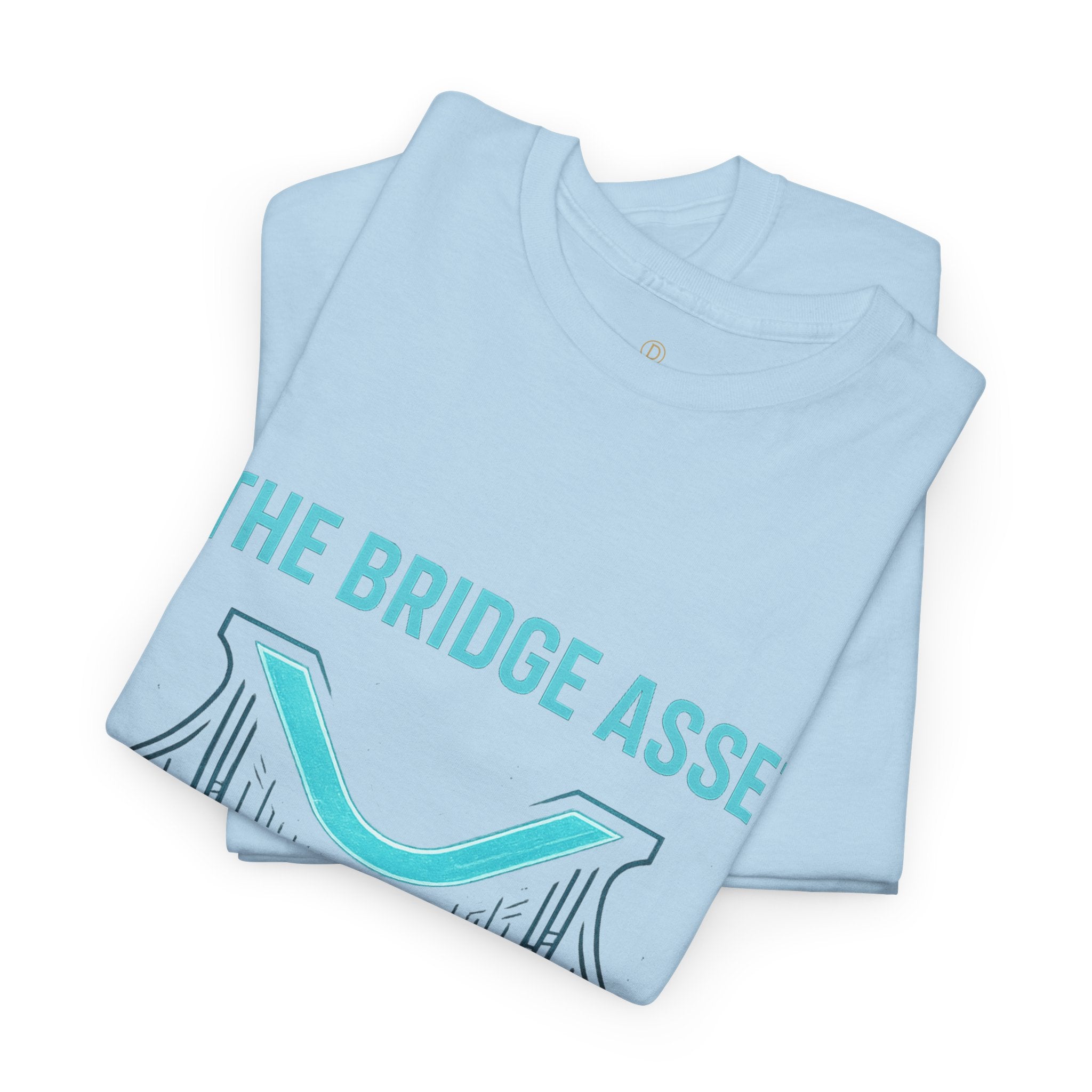XRP 'The Bridge Asset' Graphic Tee — Crypto Ripple Logo Shirt