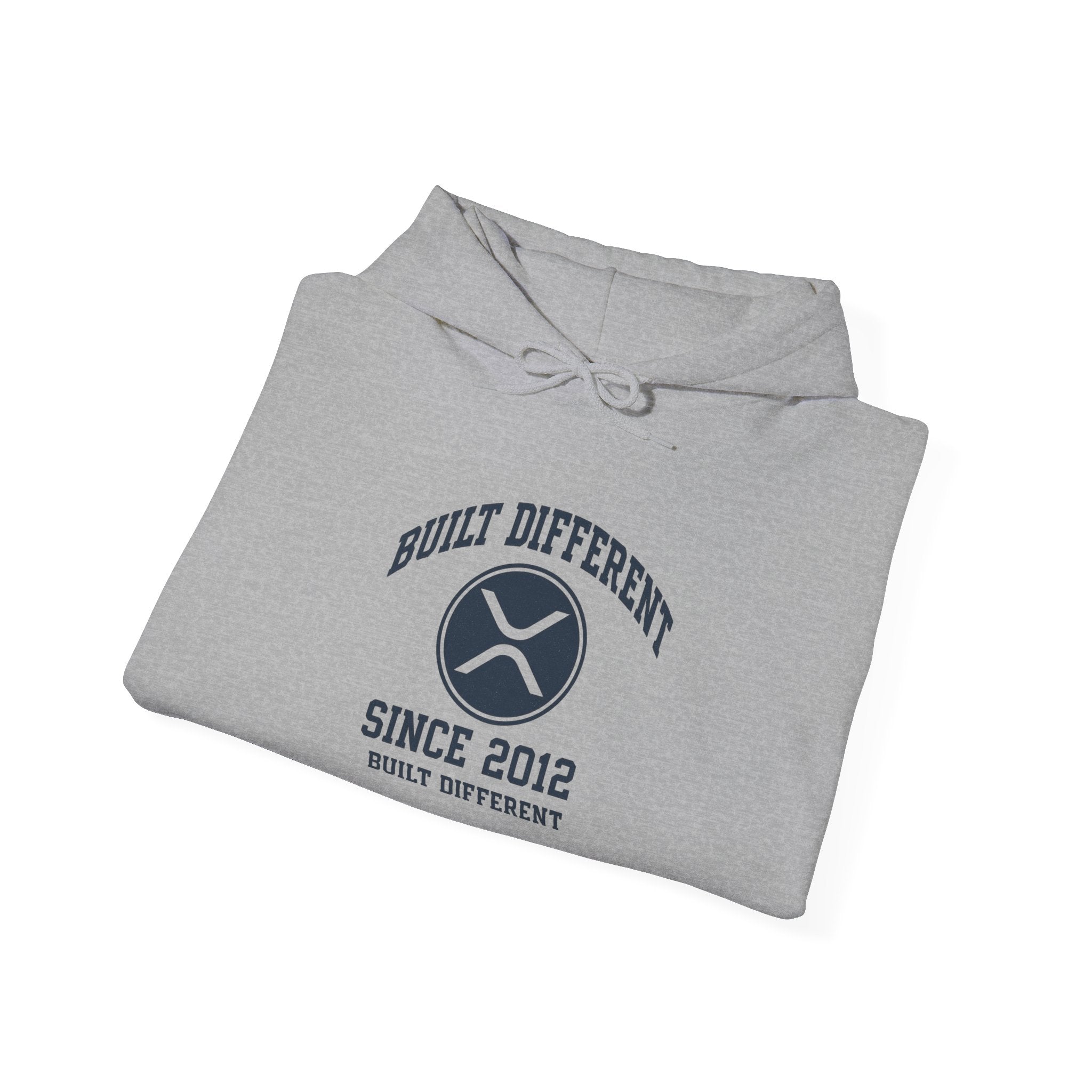 Built Different Hoodie - "Built Different Since 2012" Retro Logo Pullover