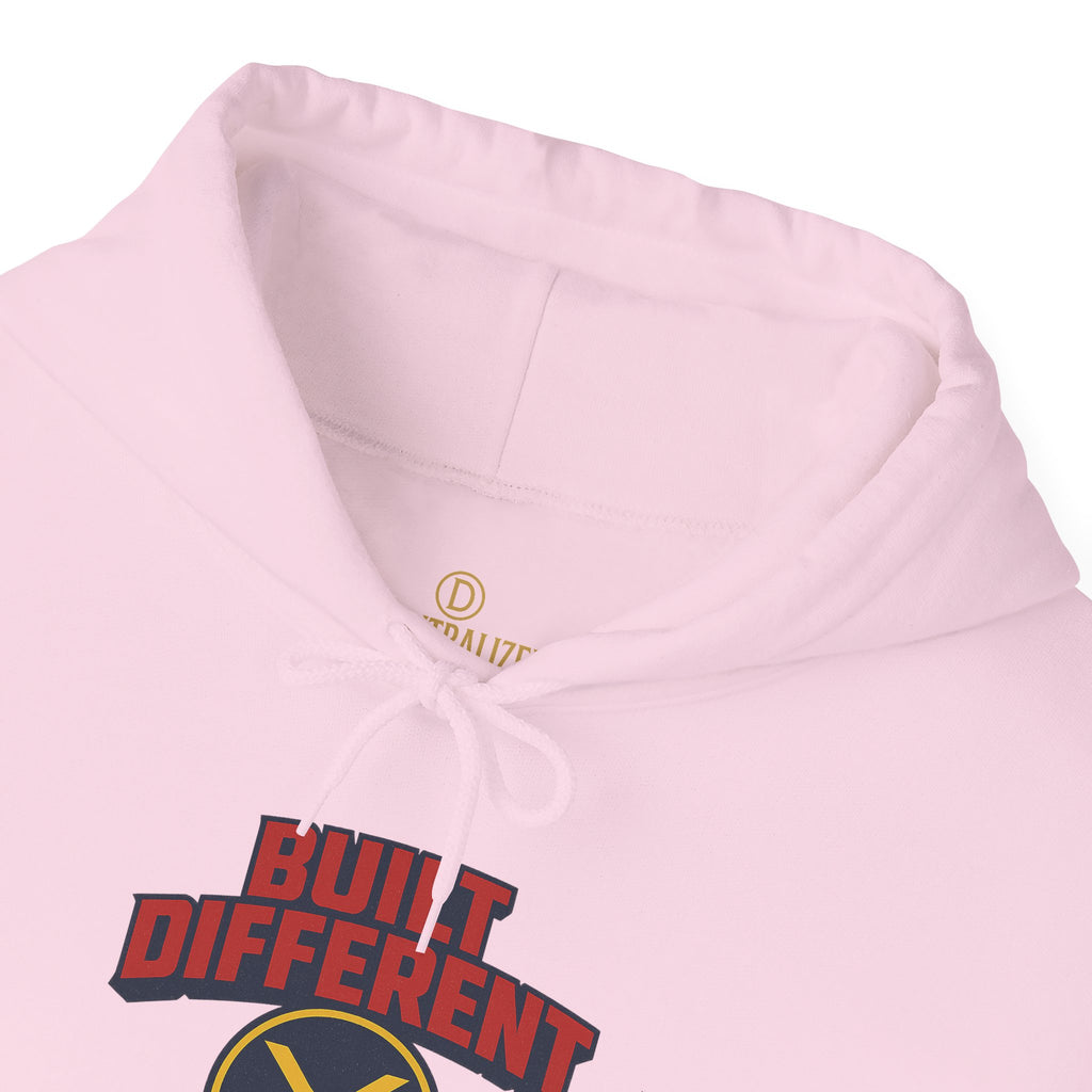 Hoodie - "Built Different Since 2012" Retro Athletic Pullover