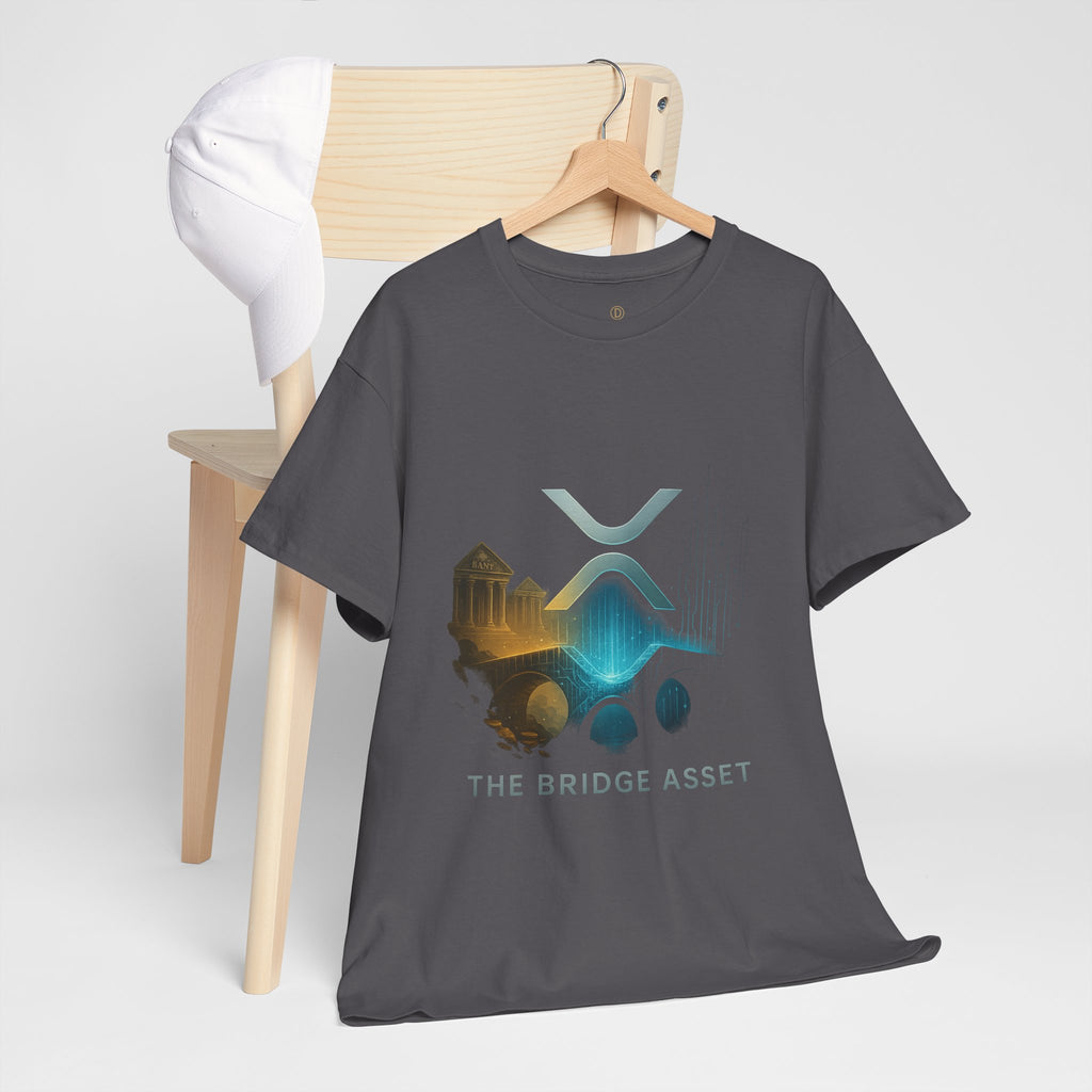 Ripple XRP Crypto Tee — 'The Bridge Asset' Logo T-Shirt