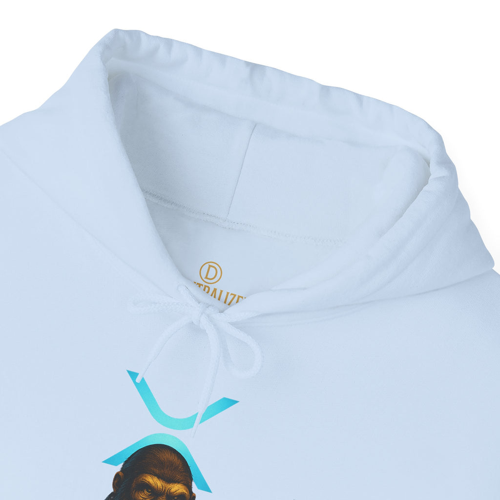 Ape Mindset Hoodie — Crypto XRP Logo Gorillaz Graphic Sweatshirt