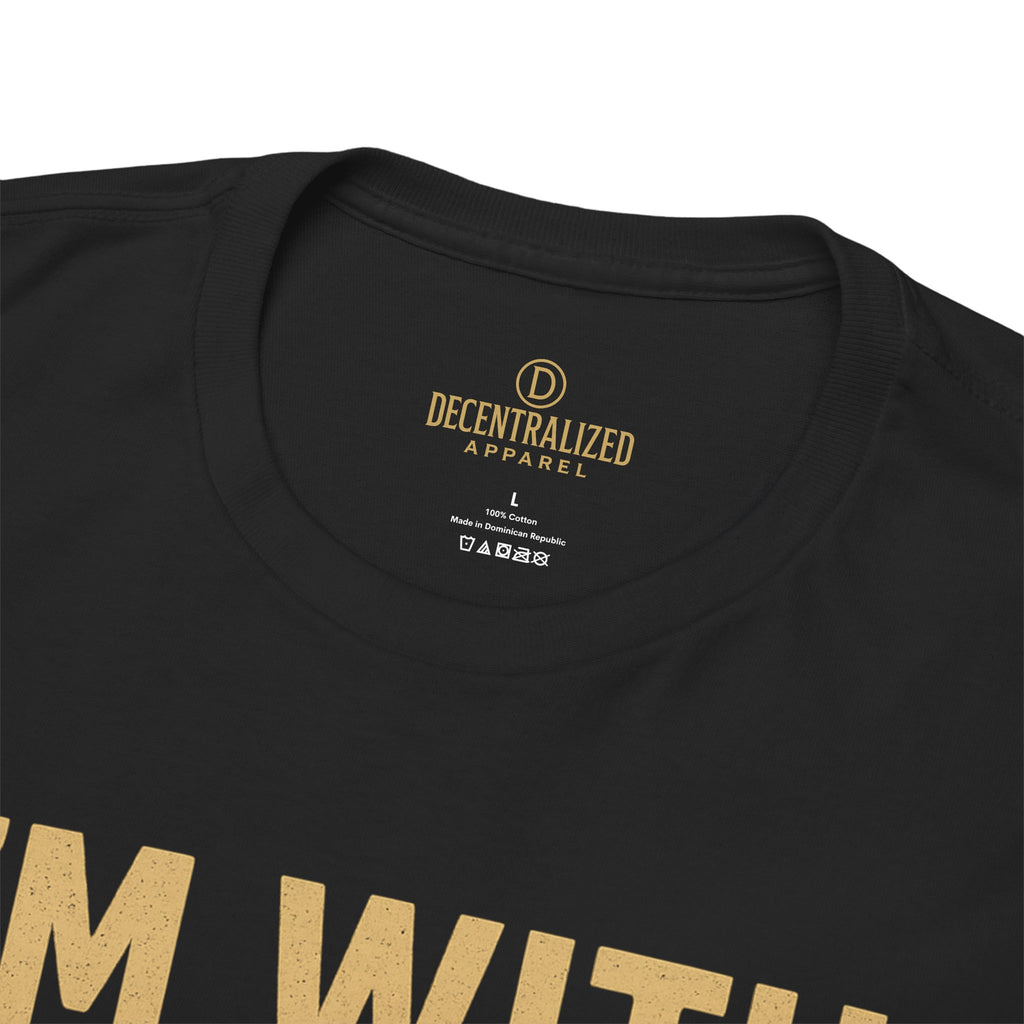 I'm With XRP Graphic Tee – Crypto Supporter Shirt