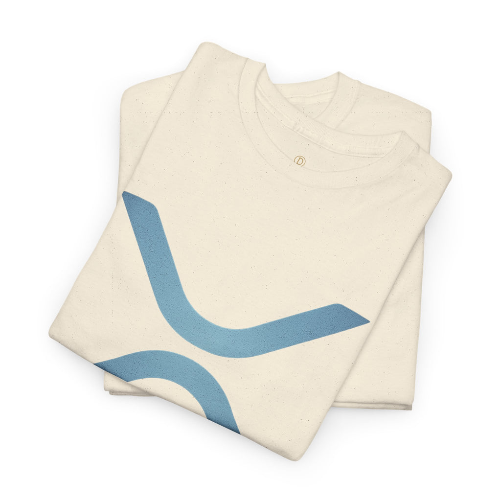XRP Crypto Tee — "In Flow We Trust" Ripple Logo T-Shirt