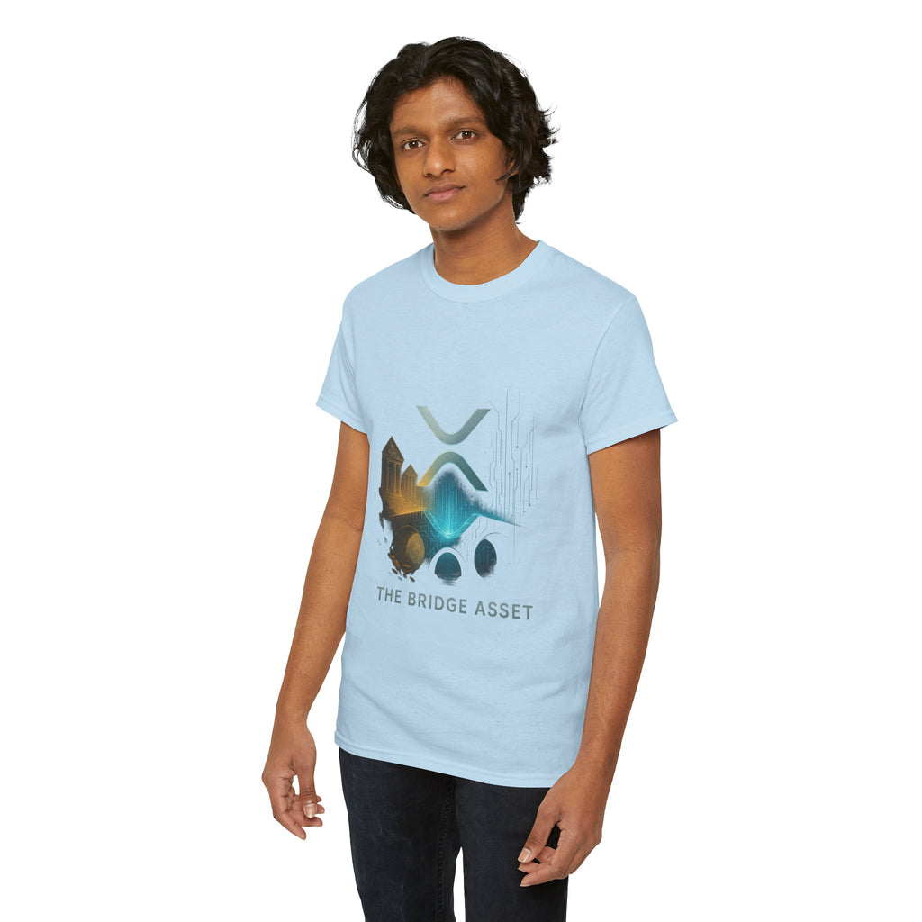 Ripple XRP Crypto Tee — 'The Bridge Asset' Logo T-Shirt