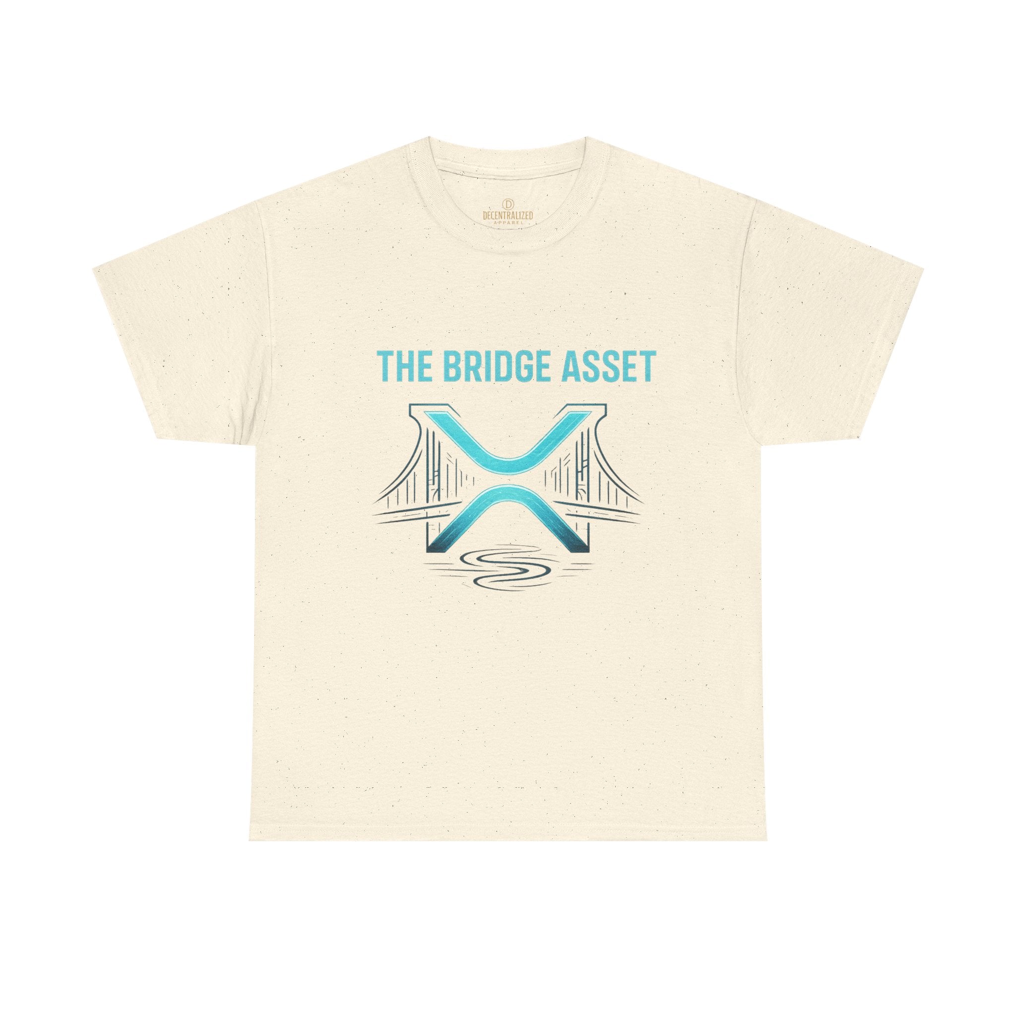 XRP 'The Bridge Asset' Graphic Tee — Crypto Ripple Logo Shirt