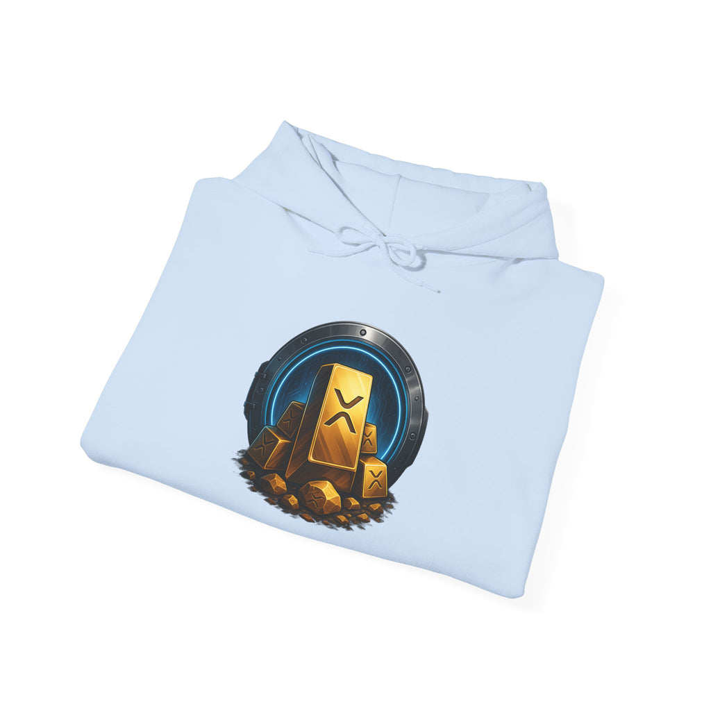 Gaming Treasure Hoodie — Gold Loot Chest Emblem