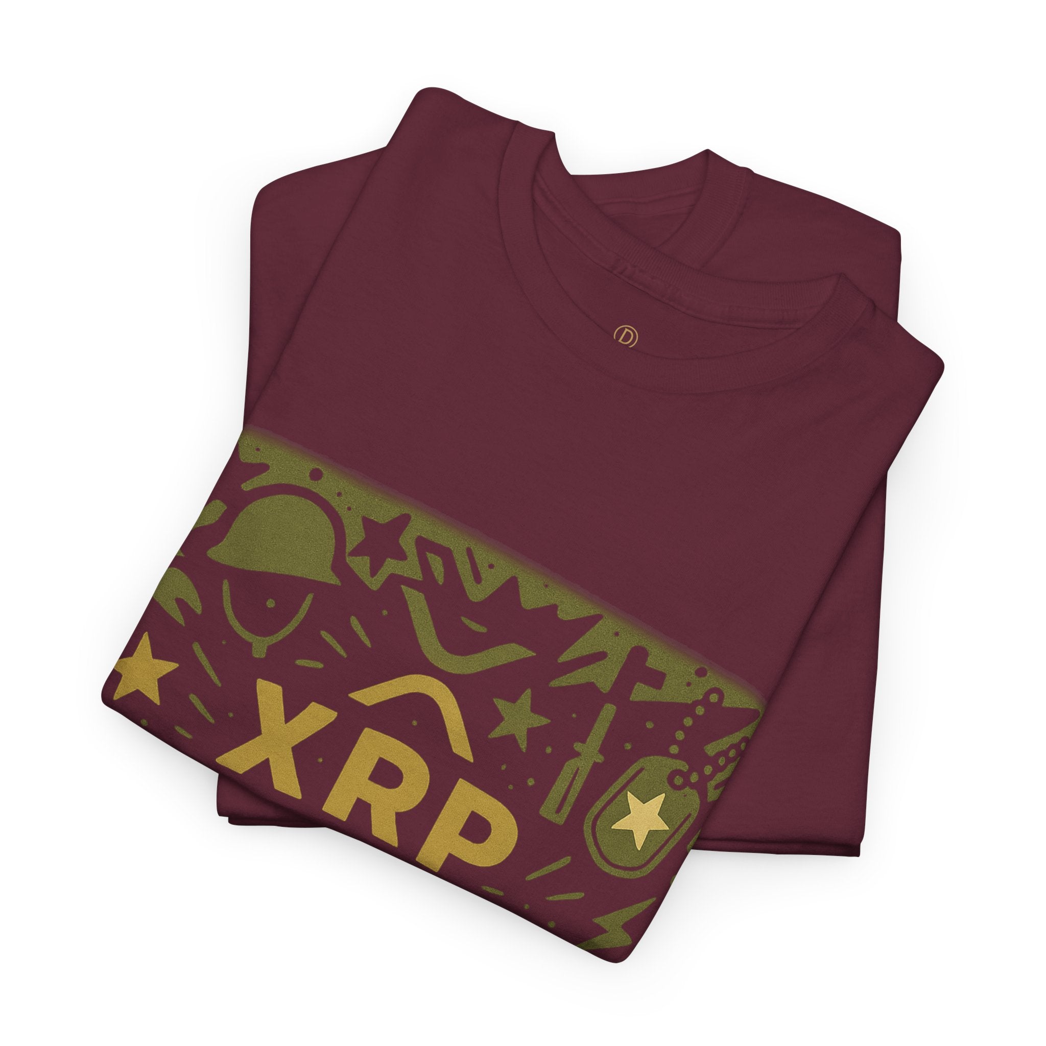 T-Shirt — XRP Hold The Line Crypto Graphic Tee
