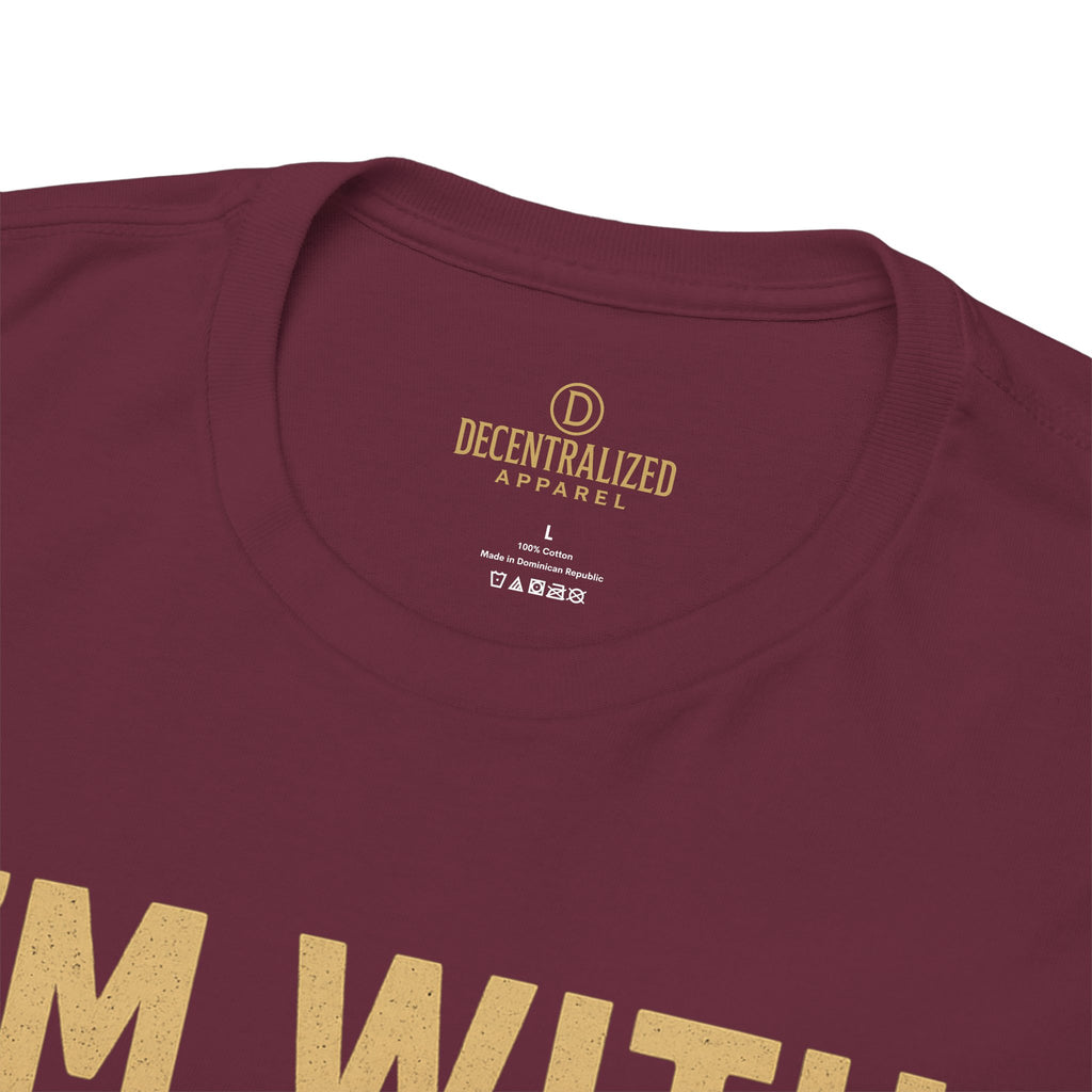 I'm With XRP Graphic Tee – Crypto Supporter Shirt