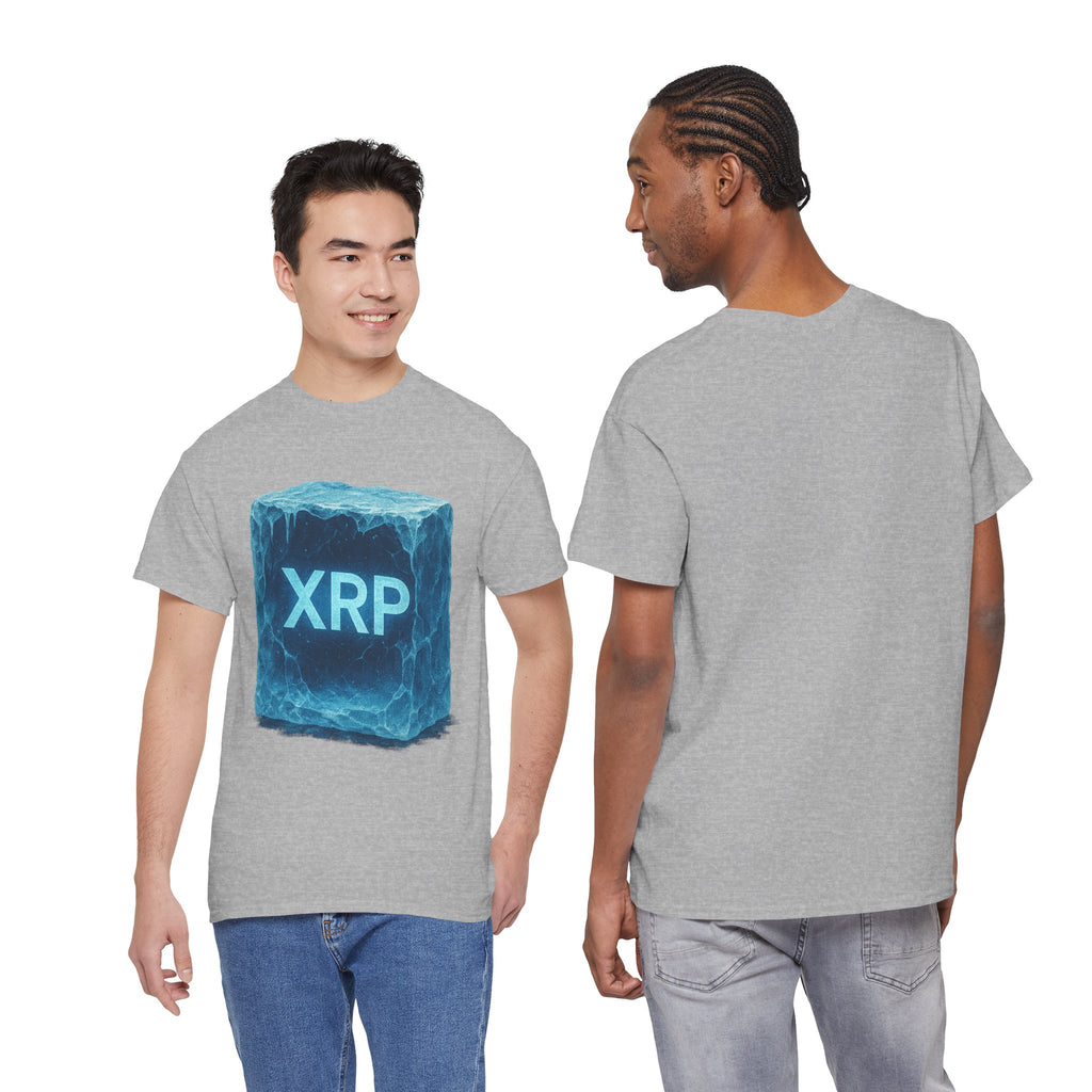 XRP Ice Block Tee — Crypto Ripple Logo T-Shirt