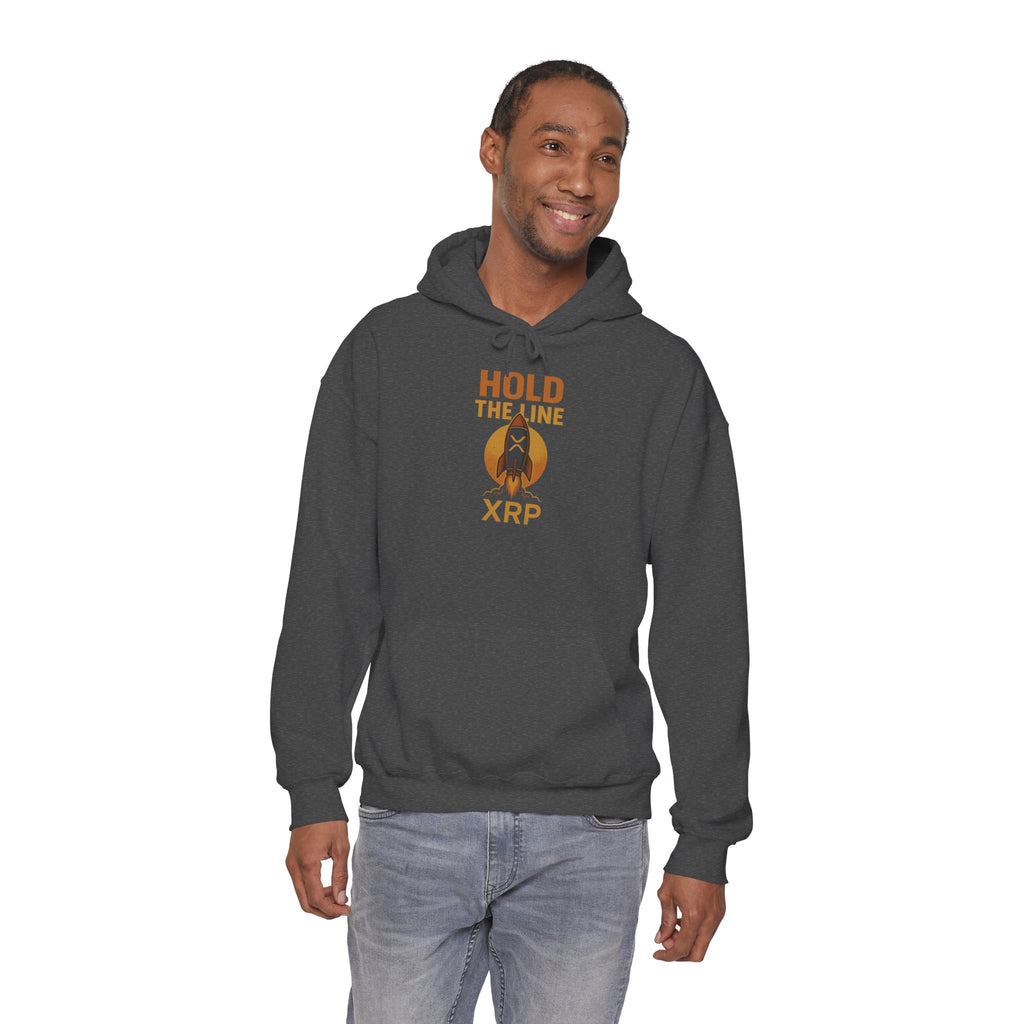 XRP 'Hold the Line' Hoodie — Crypto Supporter Sweatshirt
