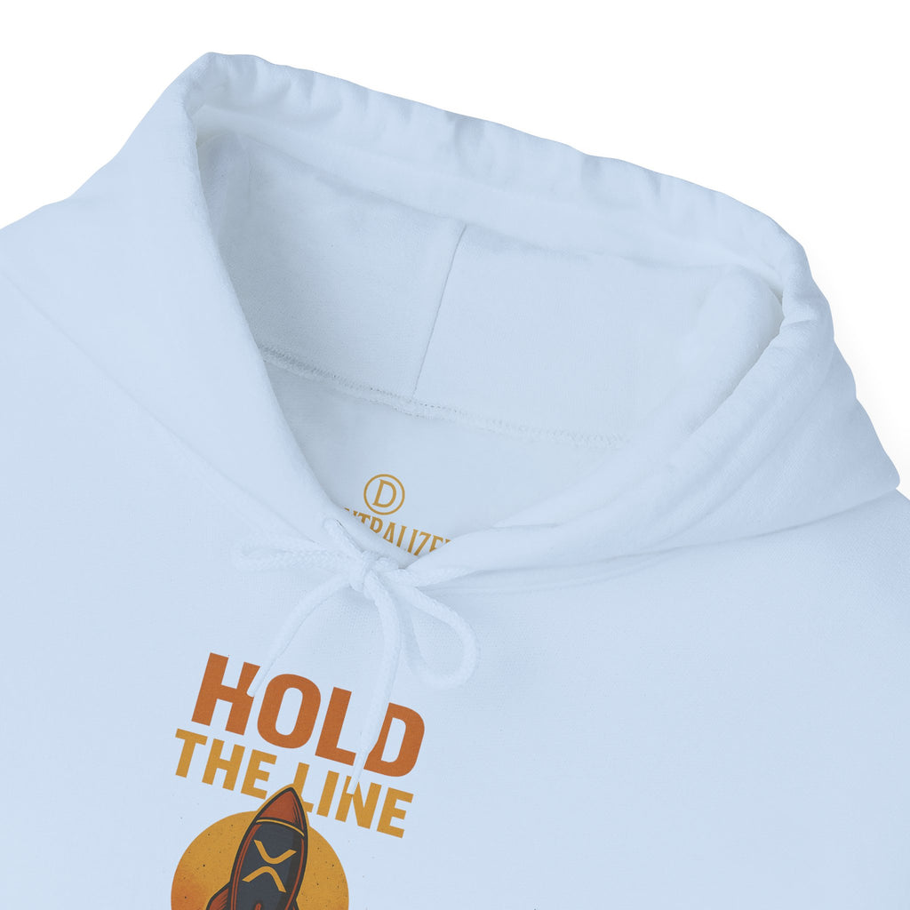 XRP 'Hold the Line' Hoodie — Crypto Supporter Sweatshirt