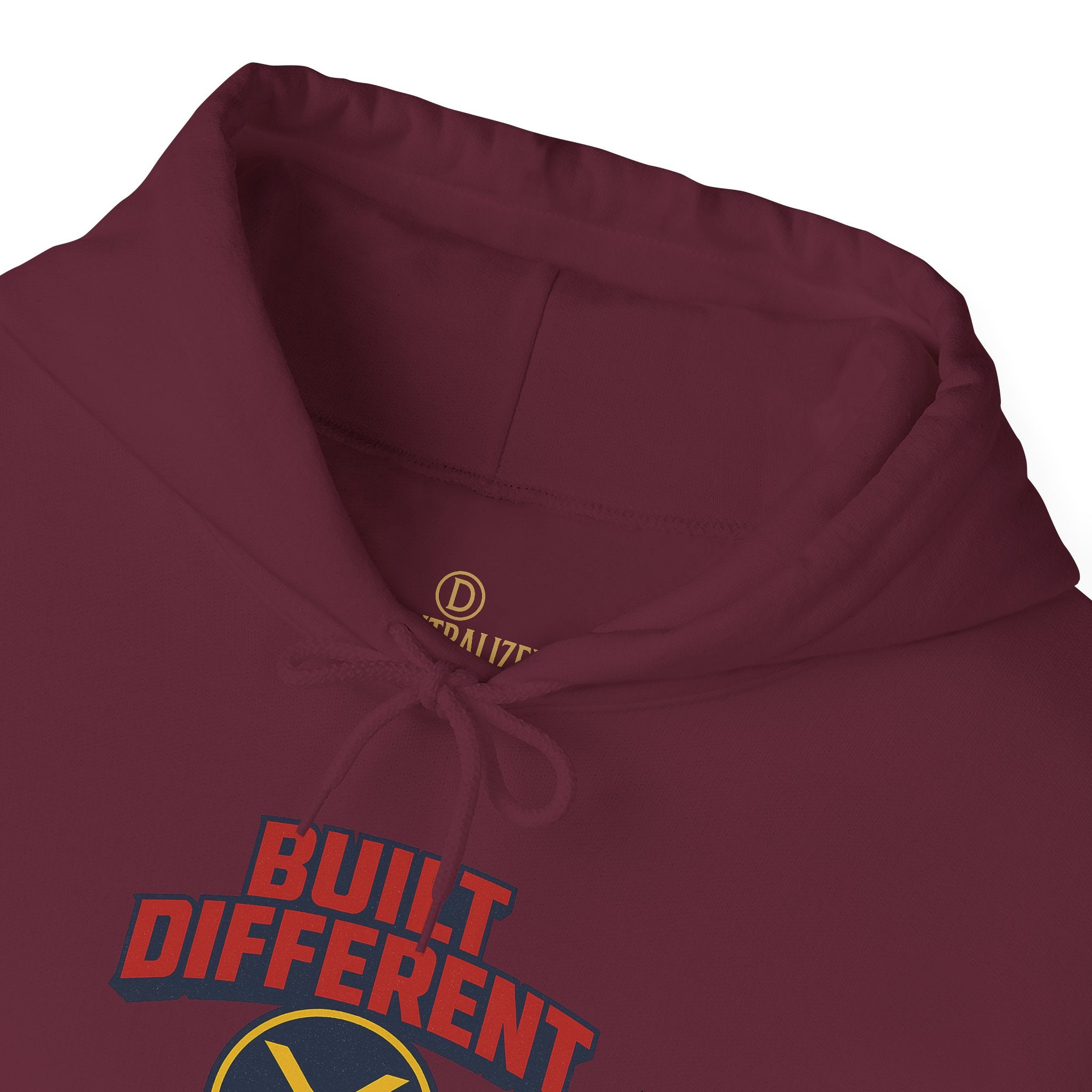 Hoodie - "Built Different Since 2012" Retro Athletic Pullover