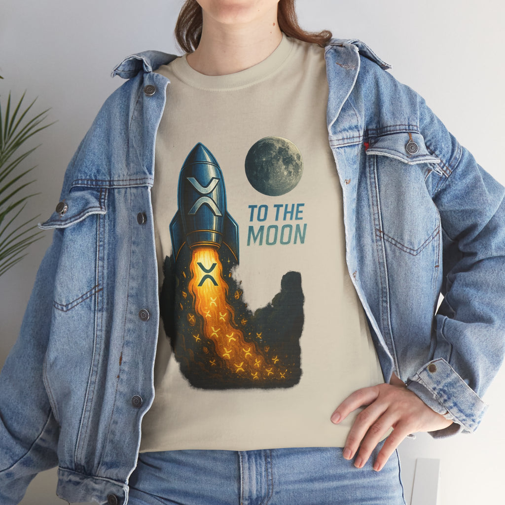 Rocket 'To the Moon' T-Shirt - Space Exploration Graphic Tee