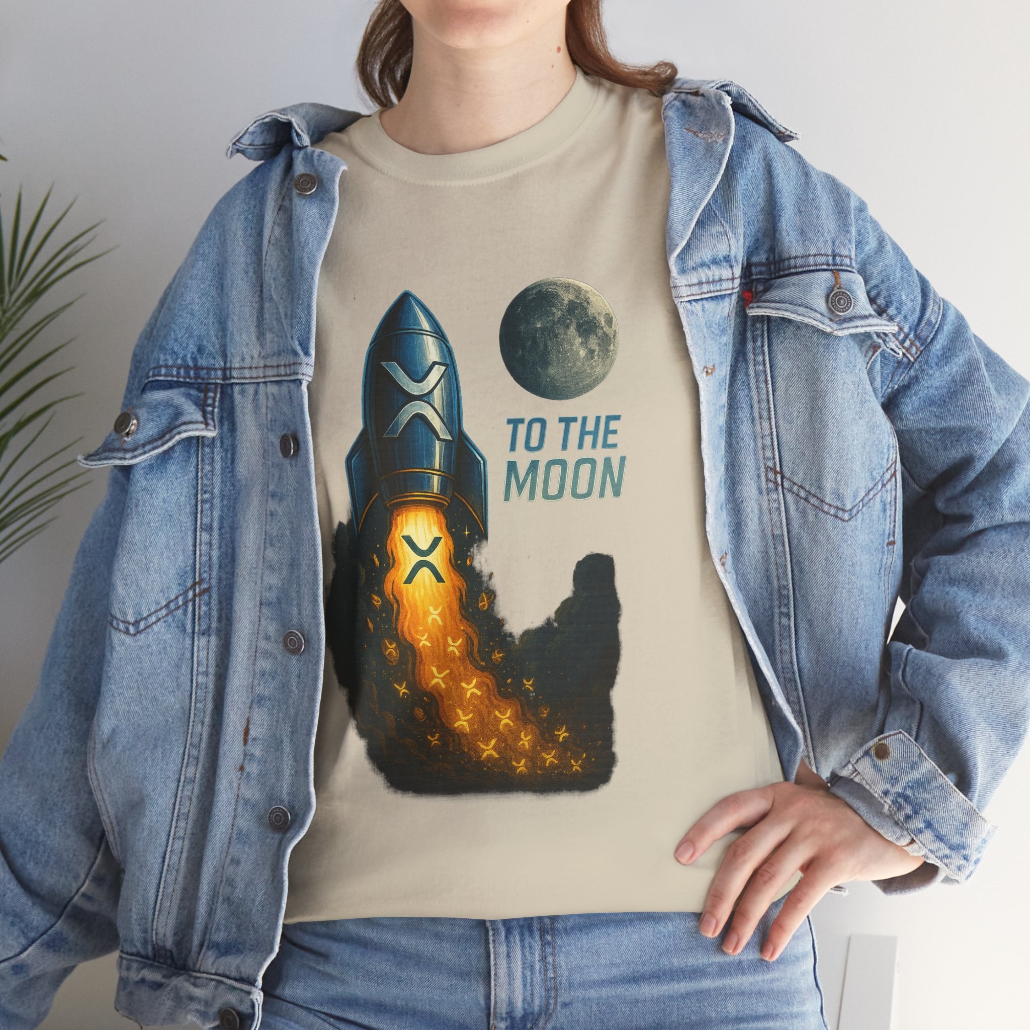Rocket 'To the Moon' T-Shirt - Space Exploration Graphic Tee