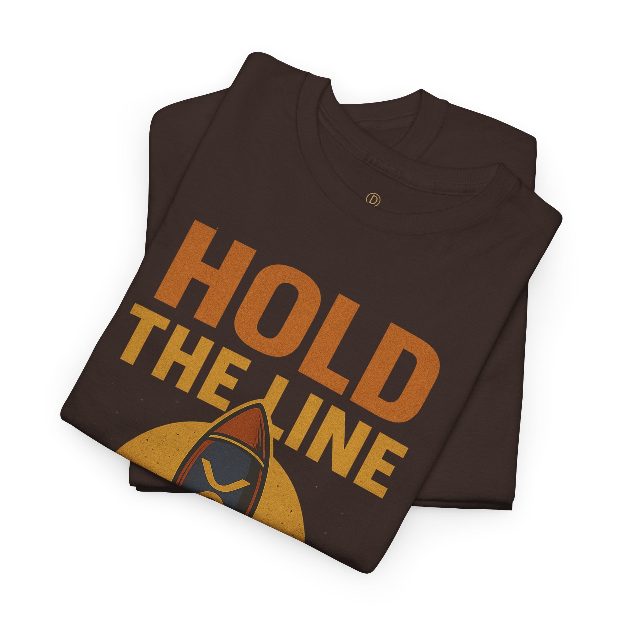 XRP Hold The Line Rocket Tee — Crypto Investor T‑Shirt