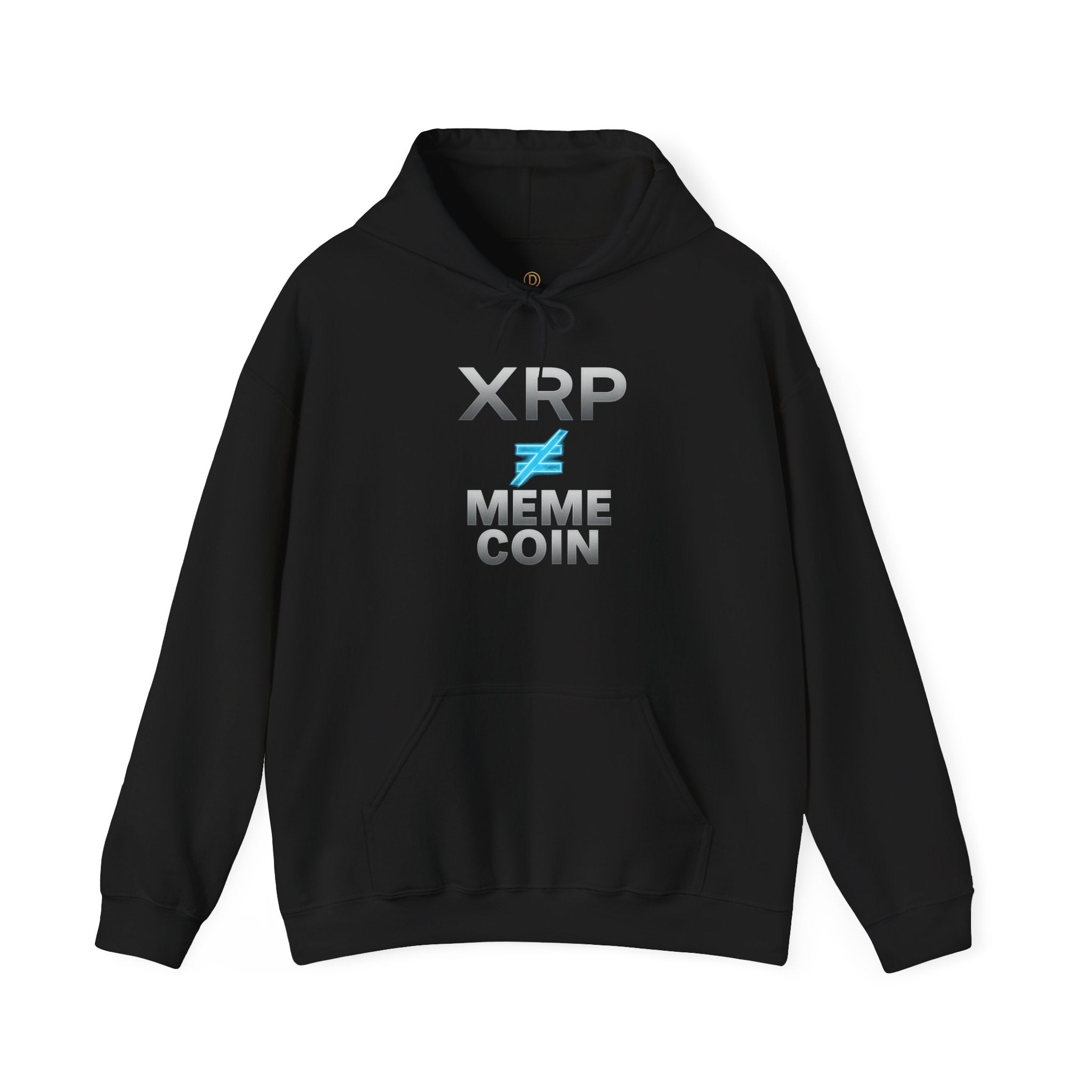 XRP Meme Coin Hoodie — Crypto Logo Pullover for Traders & Enthusiasts