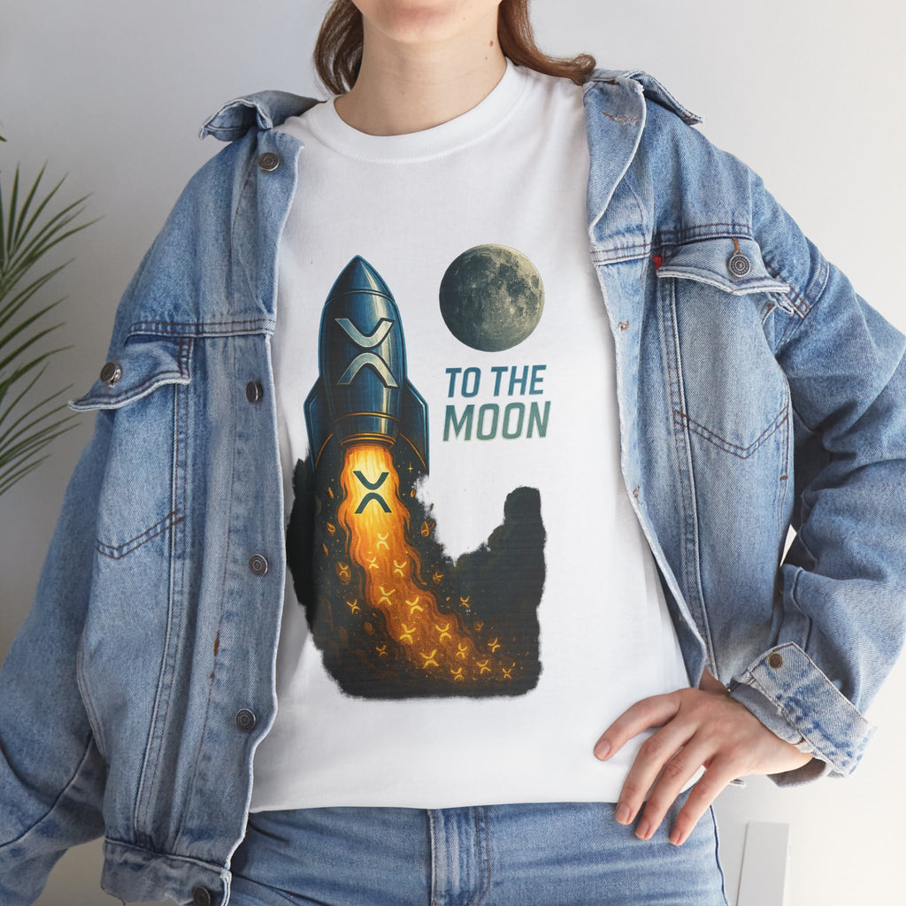 Rocket 'To the Moon' T-Shirt - Space Exploration Graphic Tee