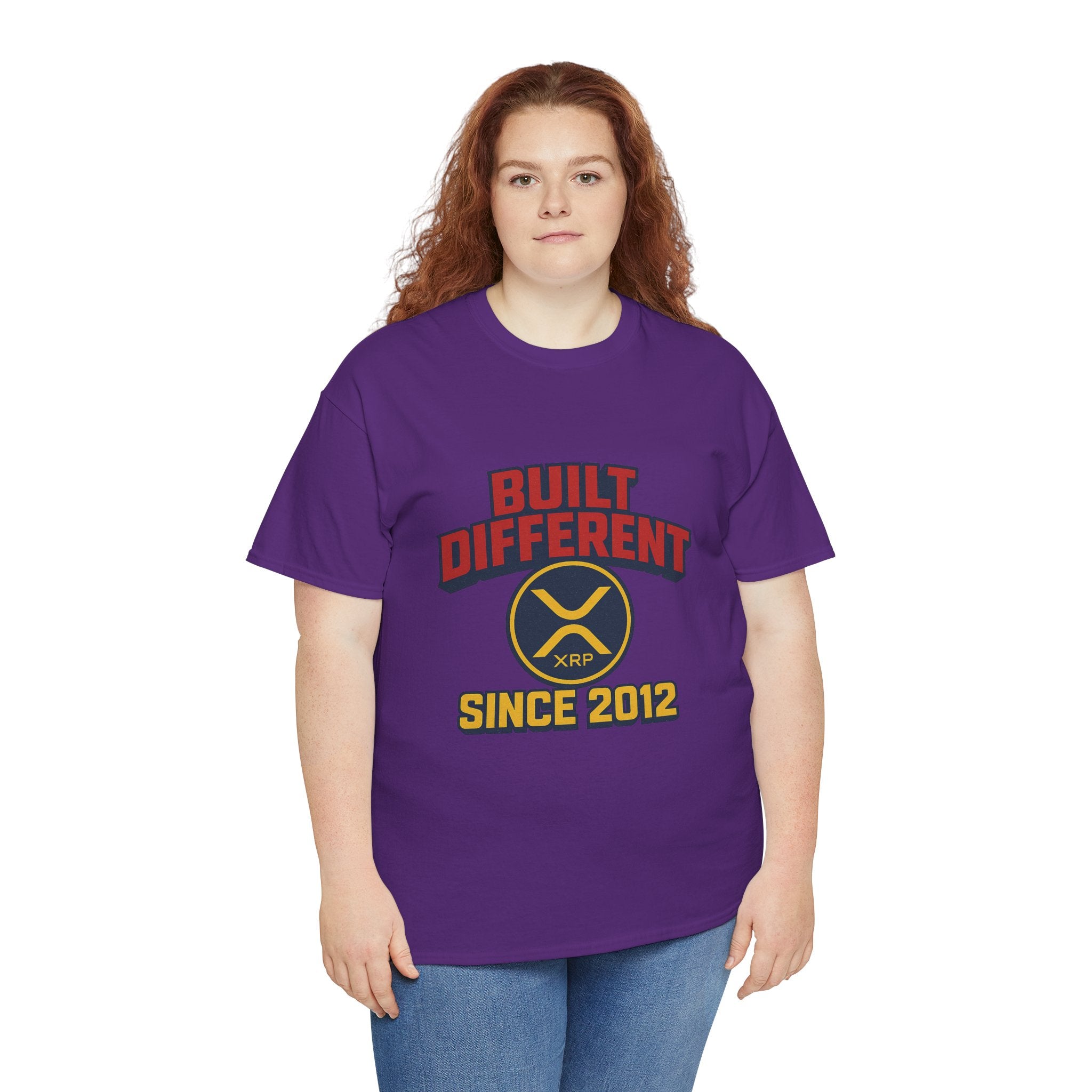 Built Different Since 2012 T-Shirt – Retro XRP Logo Tee