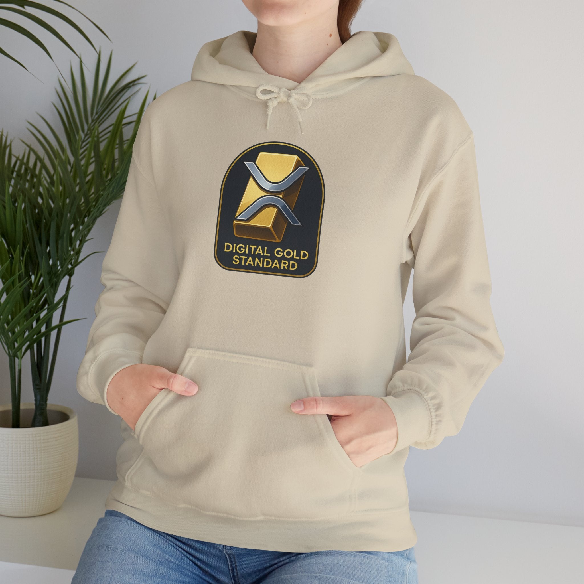 Hoodie — Digital Gold Standard Crypto Logo Pullover