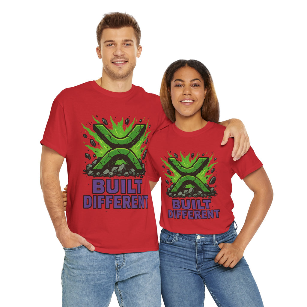 Built Different T-Shirt — Green Gamer Logo Tee