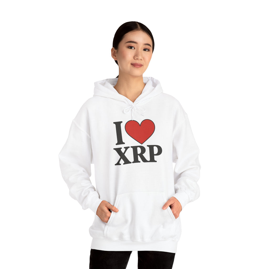I  XRP Hoodie — Crypto Enthusiast Ripple Sweatshirt