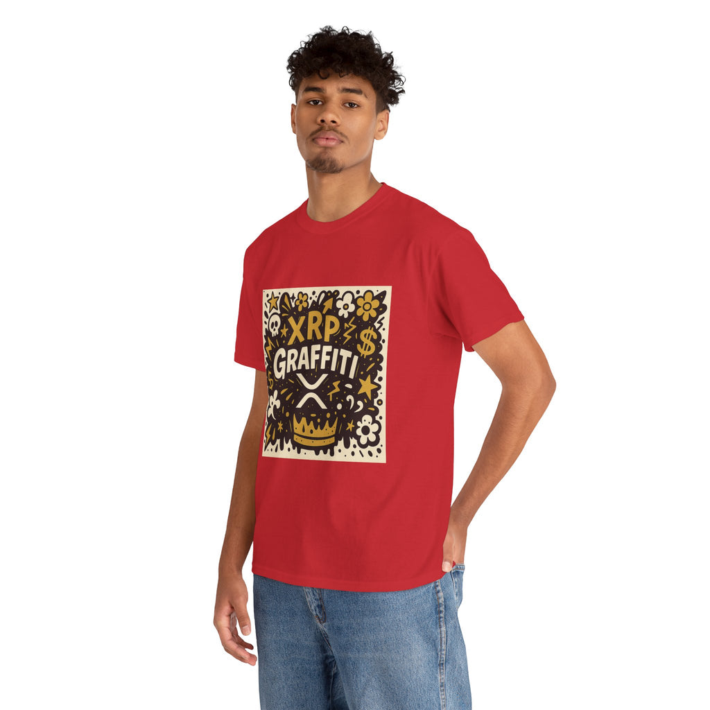 XRP Graffiti Tee — Crypto Street Art T-Shirt