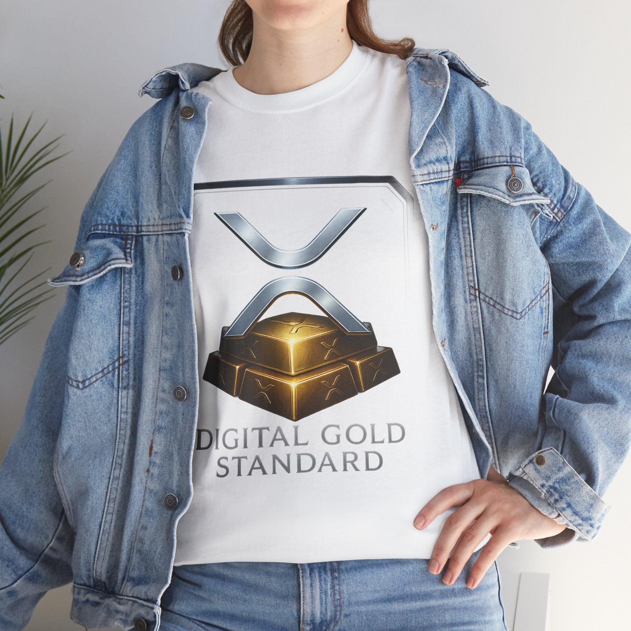 XRP 'Digital Gold Standard' Tee — Cryptocurrency Logo Shirt