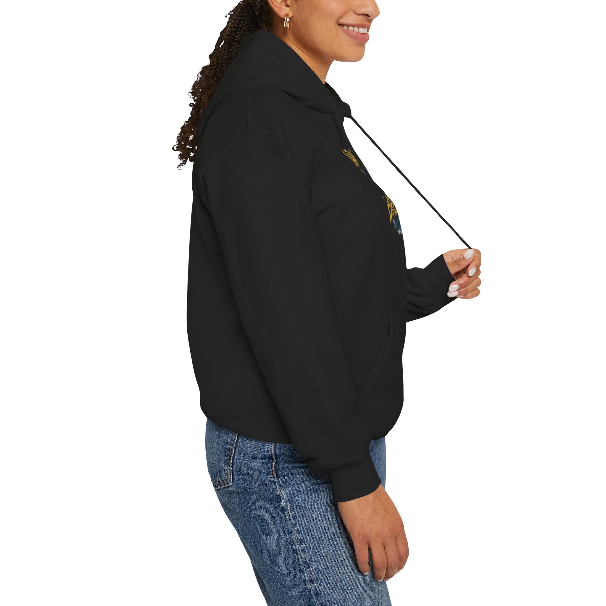 In Banks We Break Hoodie — Streetwear Graffiti Hoodie for Urban Style